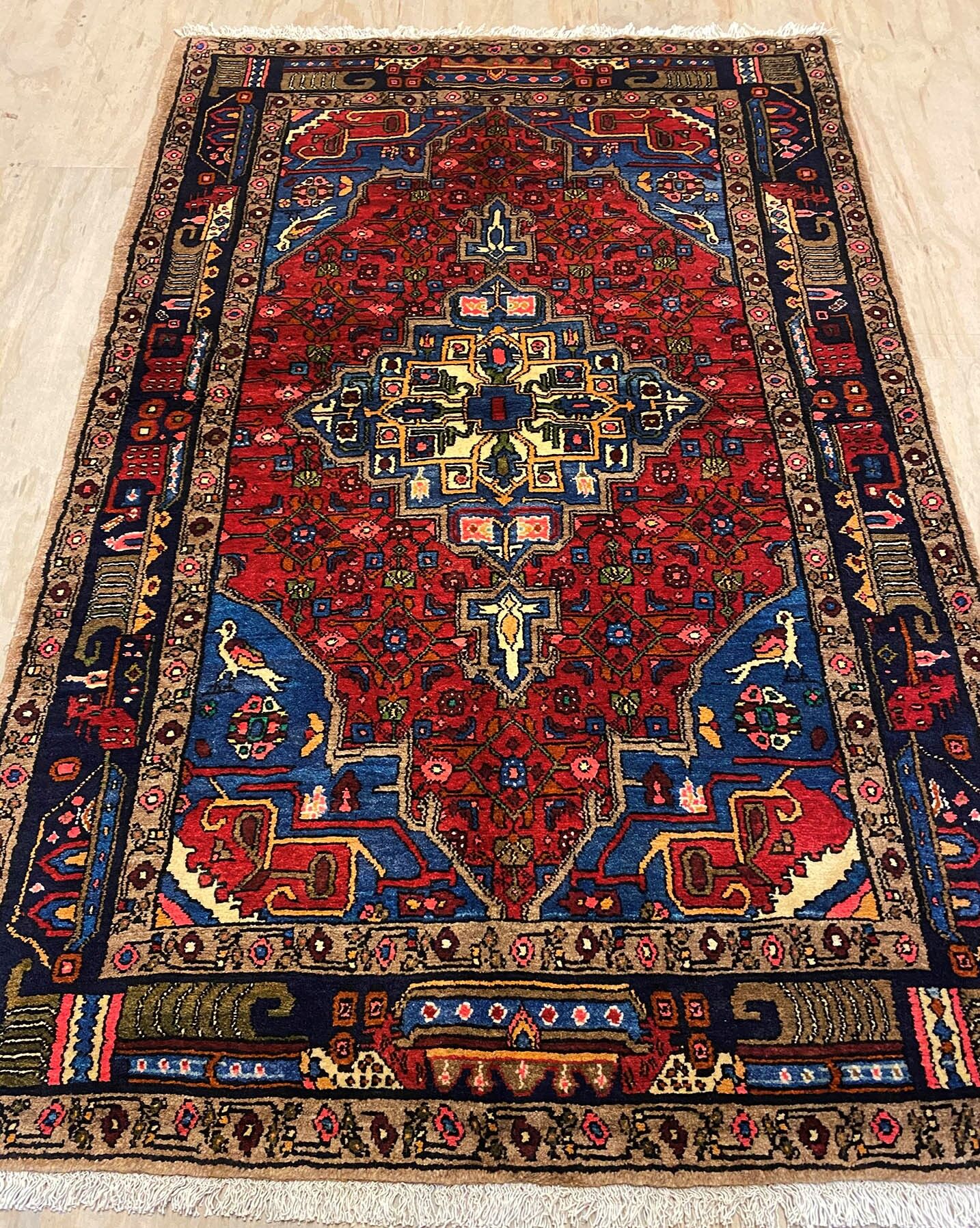 1.7x1.1M Hamedan Rug (Mehraban) - Image 5