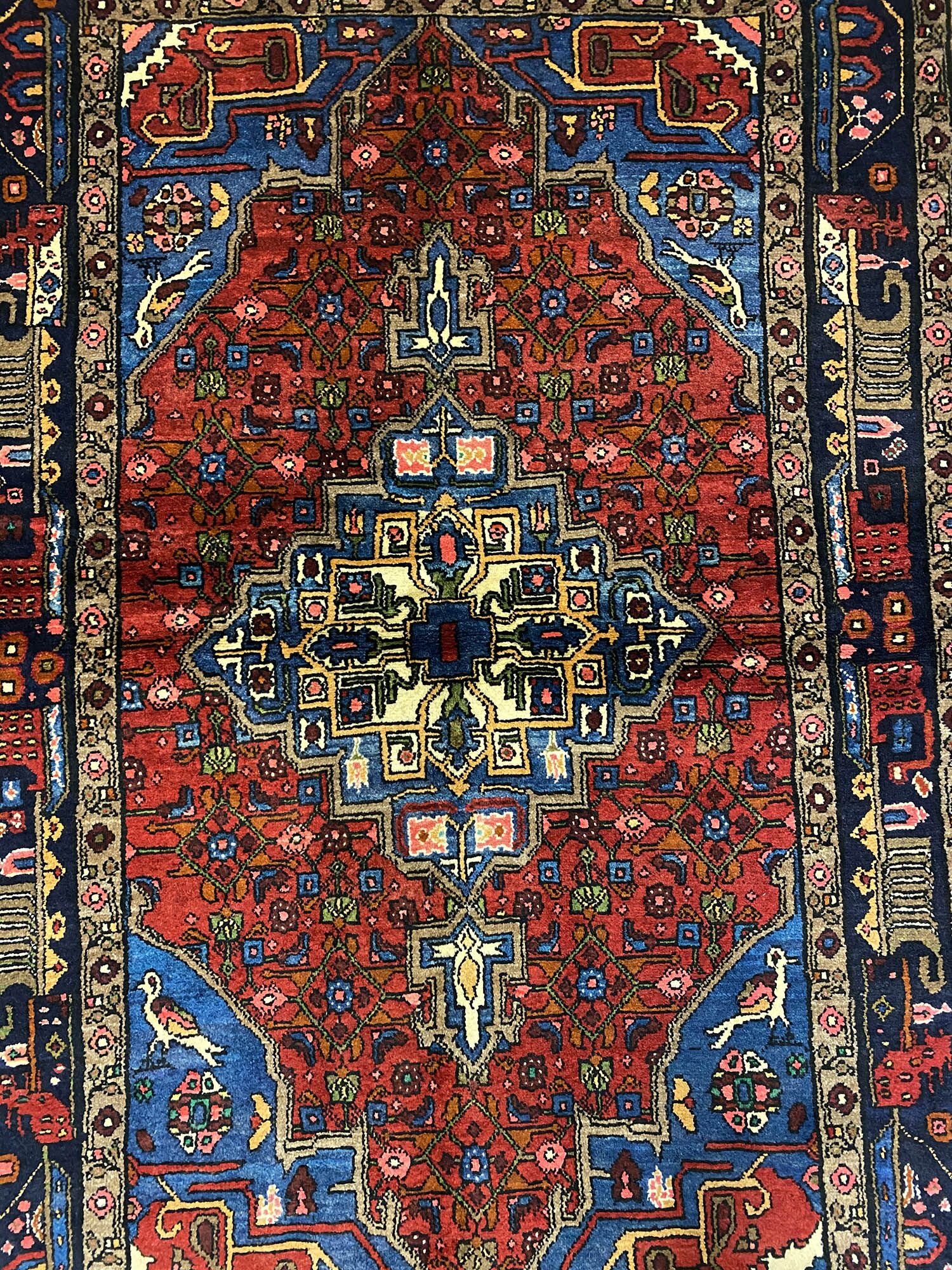 1.7x1.1M Hamedan Rug (Mehraban) - Image 3