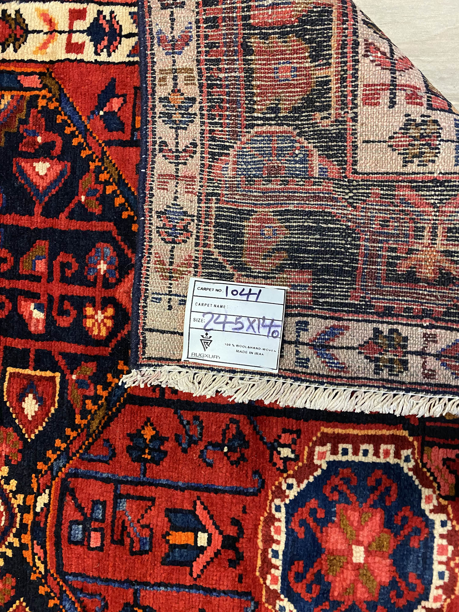 2.5x1.4M Tuserkan Tribal Rug - Image 4