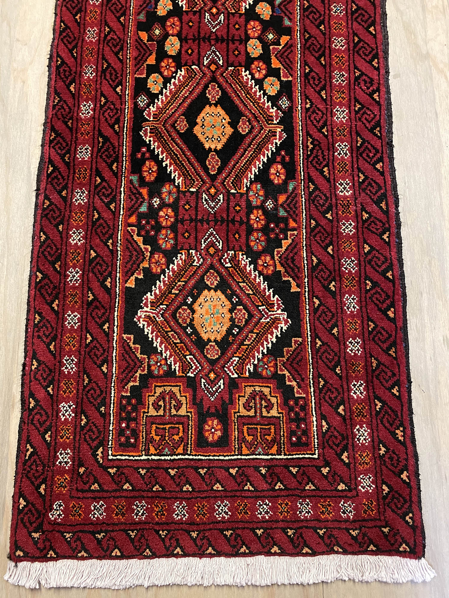 2.1M Persian Balouchi Nomadic Runner - Image 2