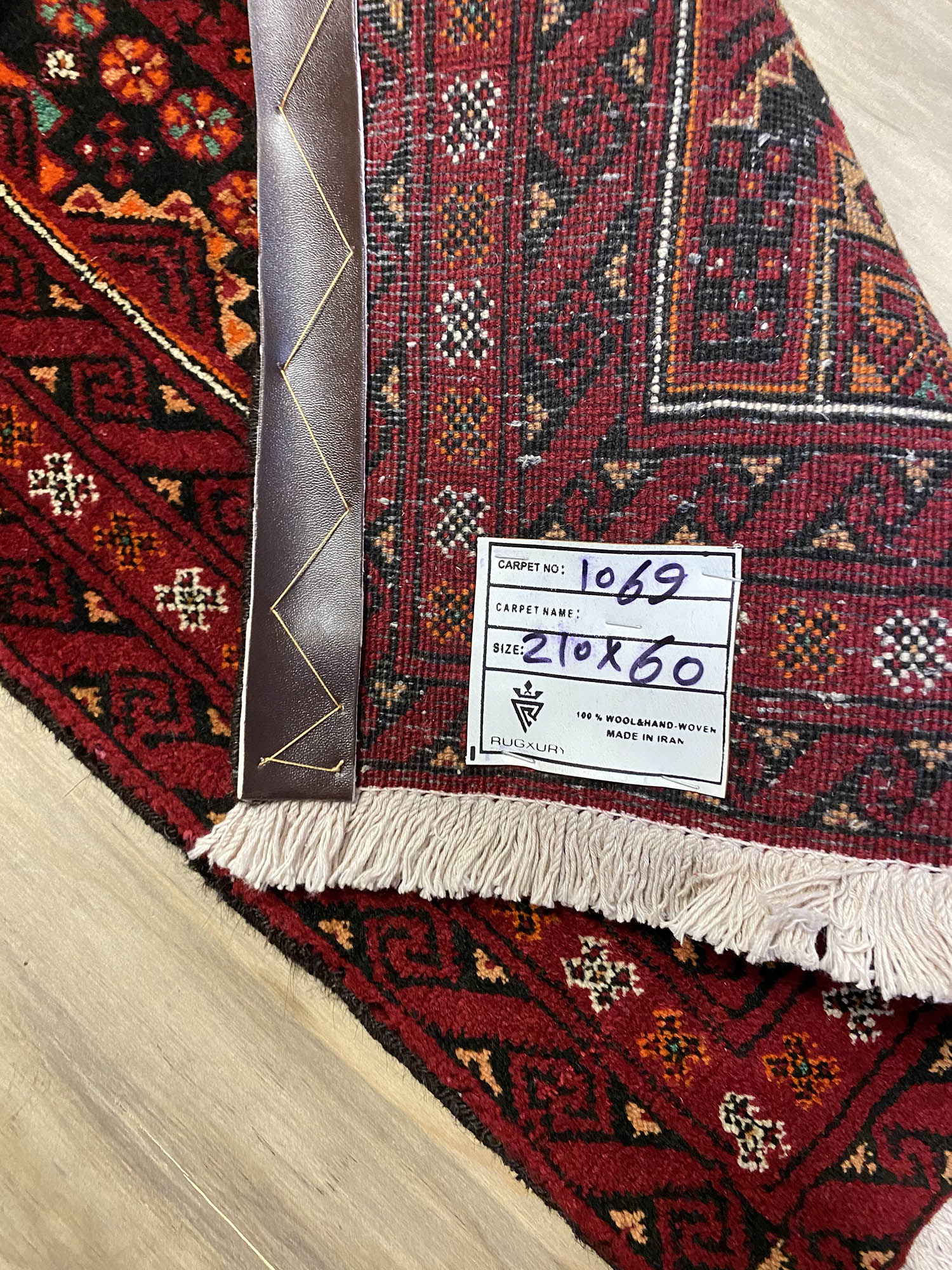 2.1M Persian Balouchi Nomadic Runner - Image 5