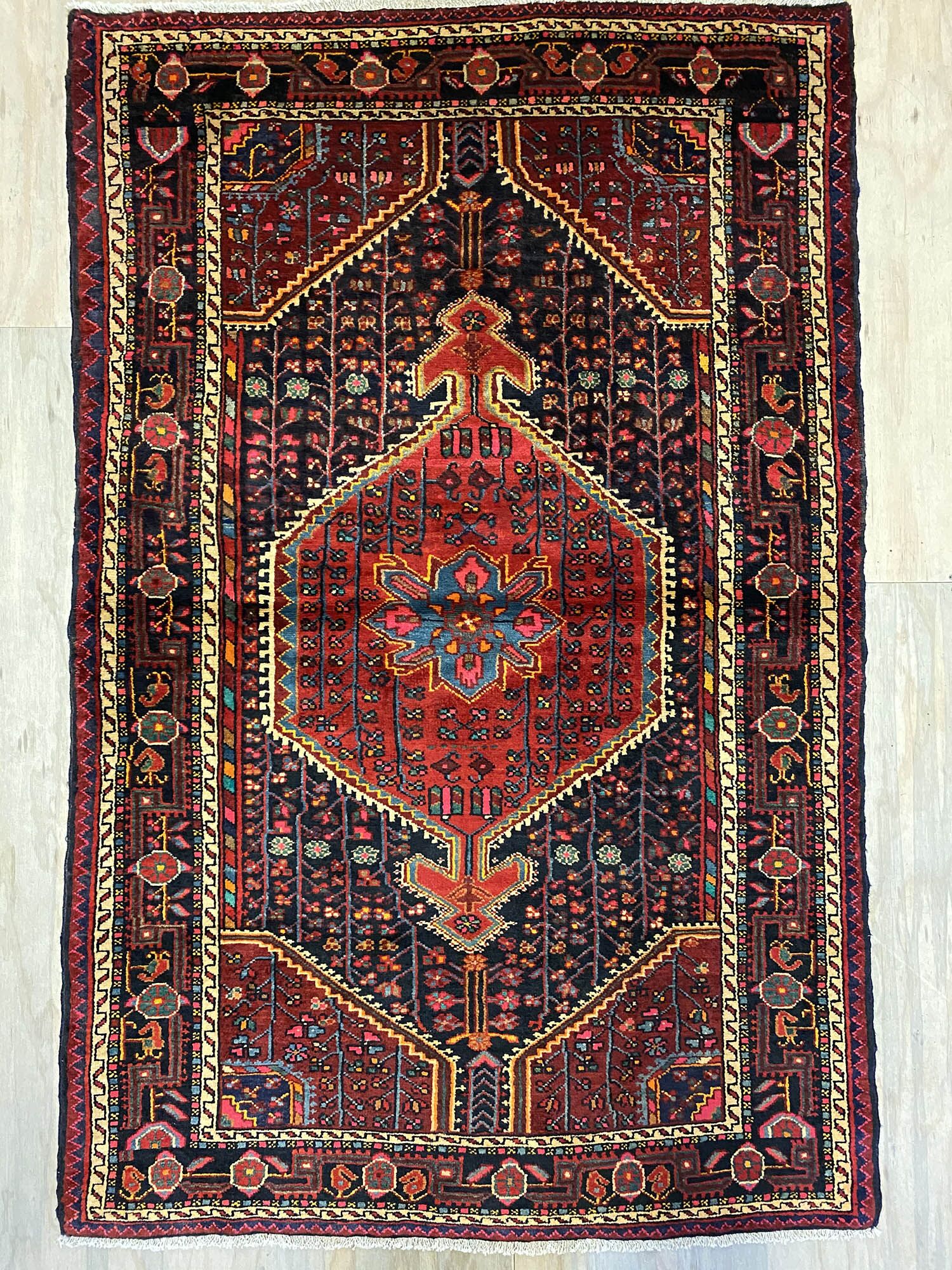 1.9x1.2M Tuserkan Tribal Rug