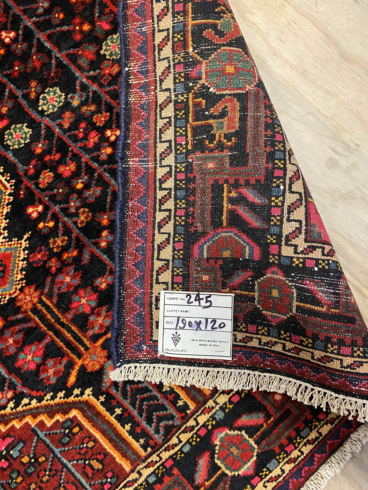 1.9x1.2M Tuserkan Tribal Rug - Image 7