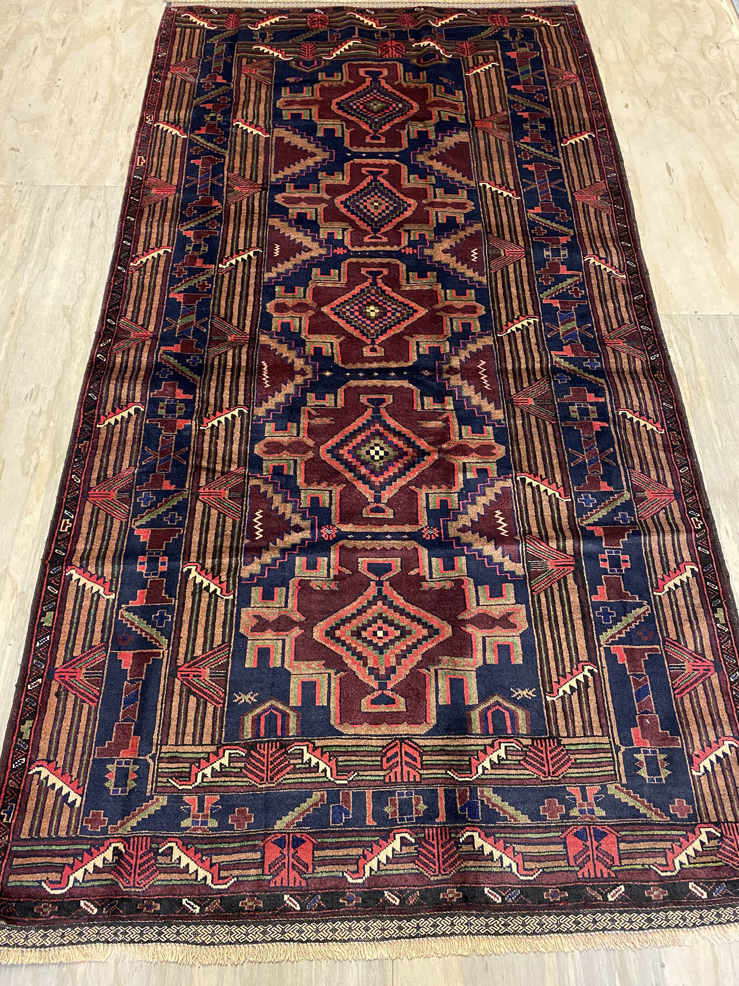 Persian Balouchi Nomadic Rug - Image 5