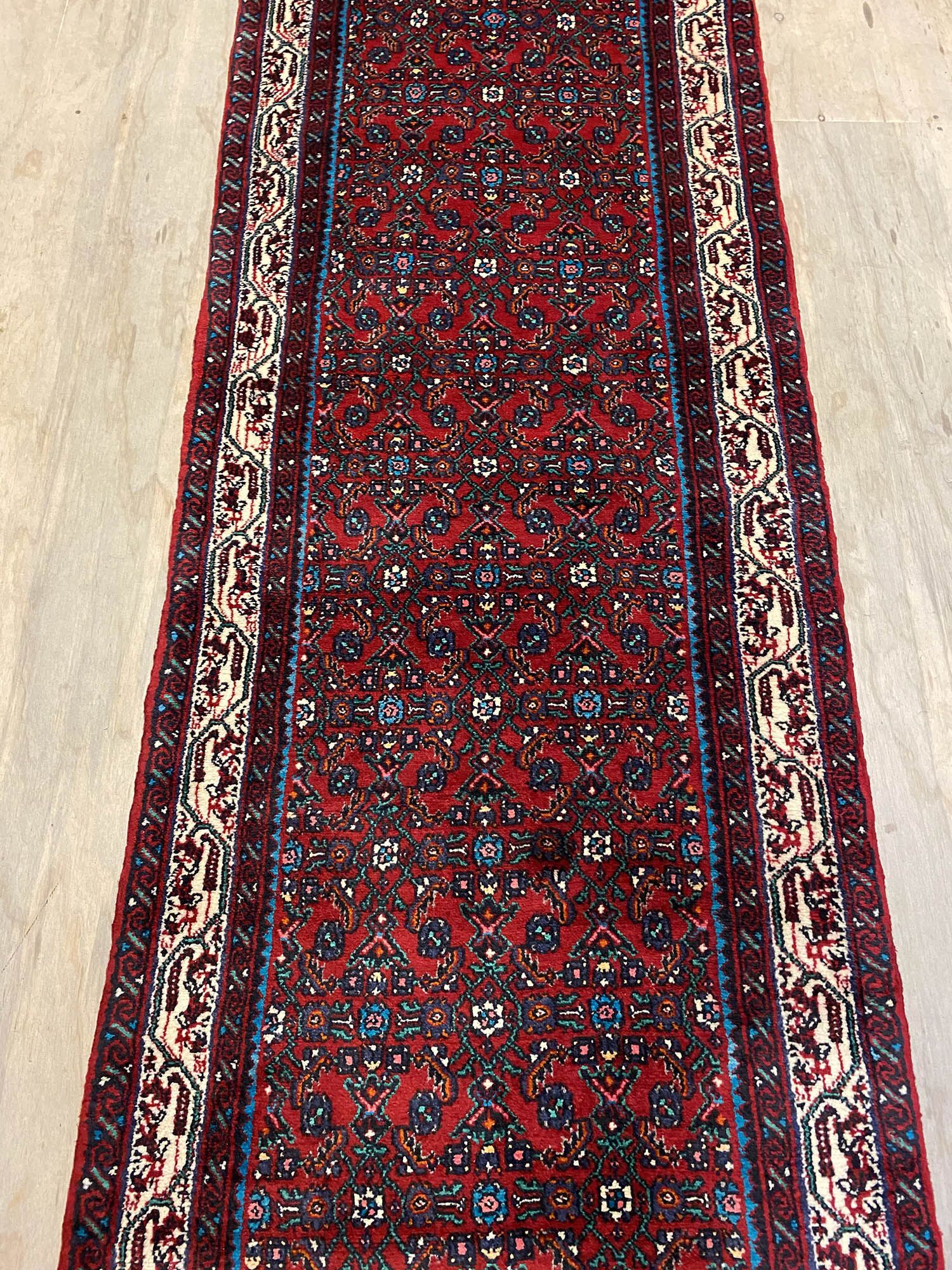 5M Hamedan Persian Runner (Hosseinabad) - Image 4