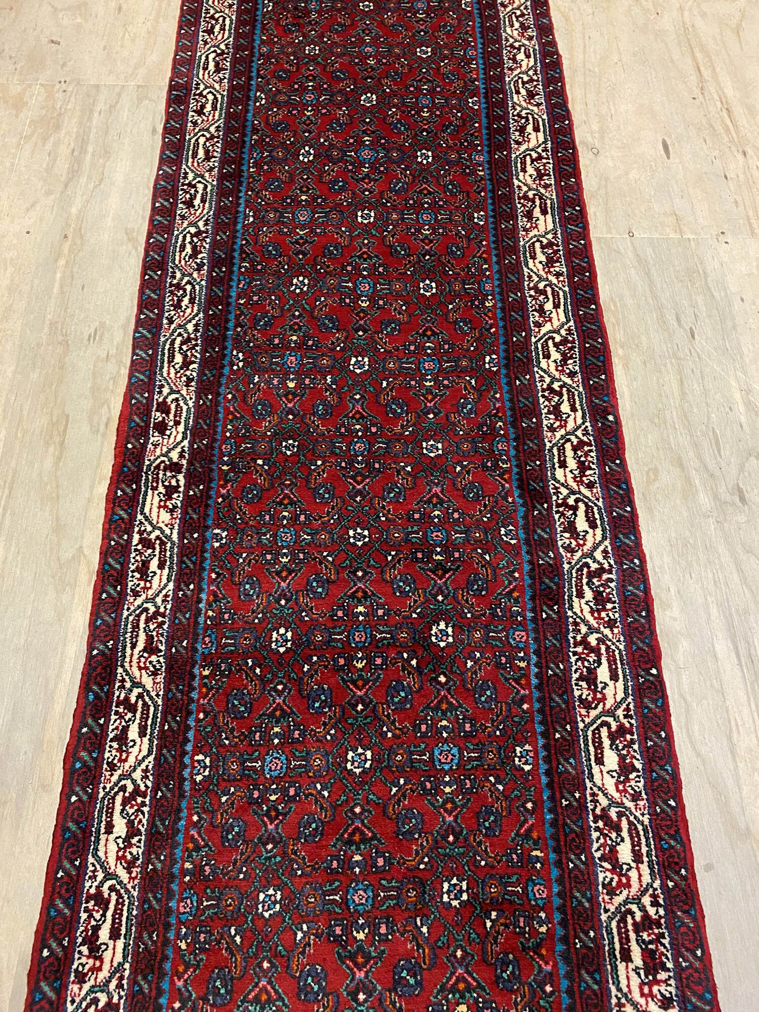 5M Hamedan Persian Runner (Hosseinabad) - Image 8
