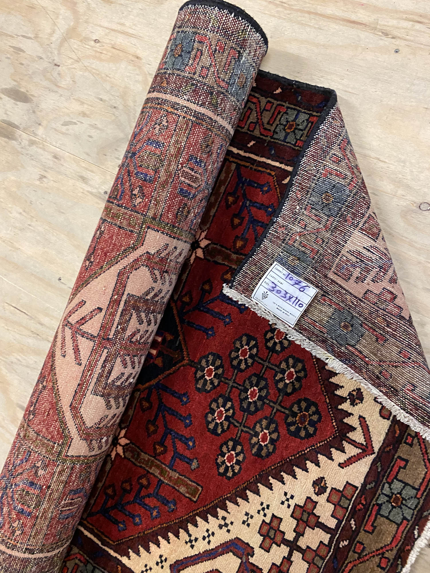 Fine 3M Hamedan Persian Runner (Malayer) - Image 8