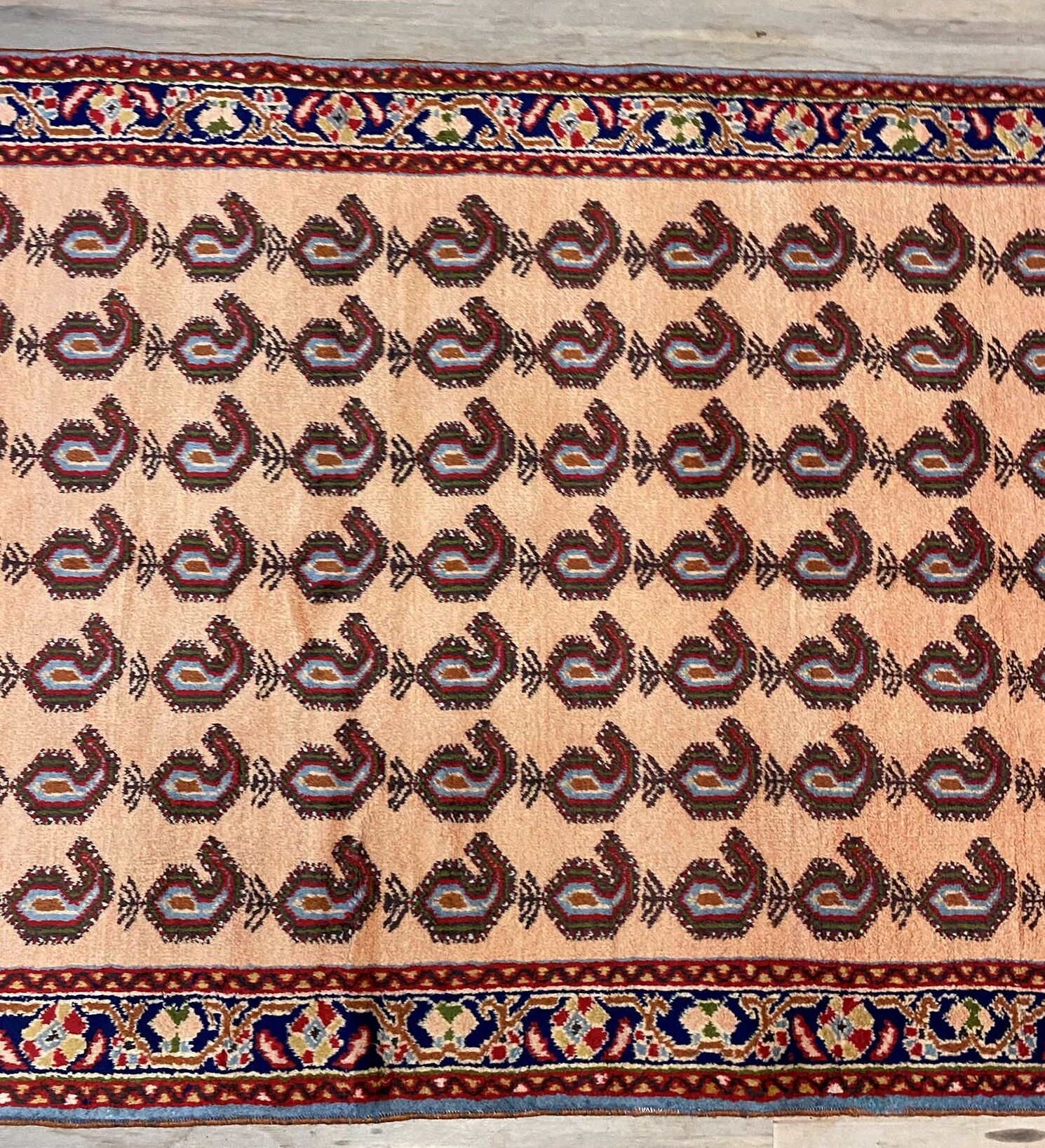 3x1M Persian Hamadan (Boteh) - Image 3