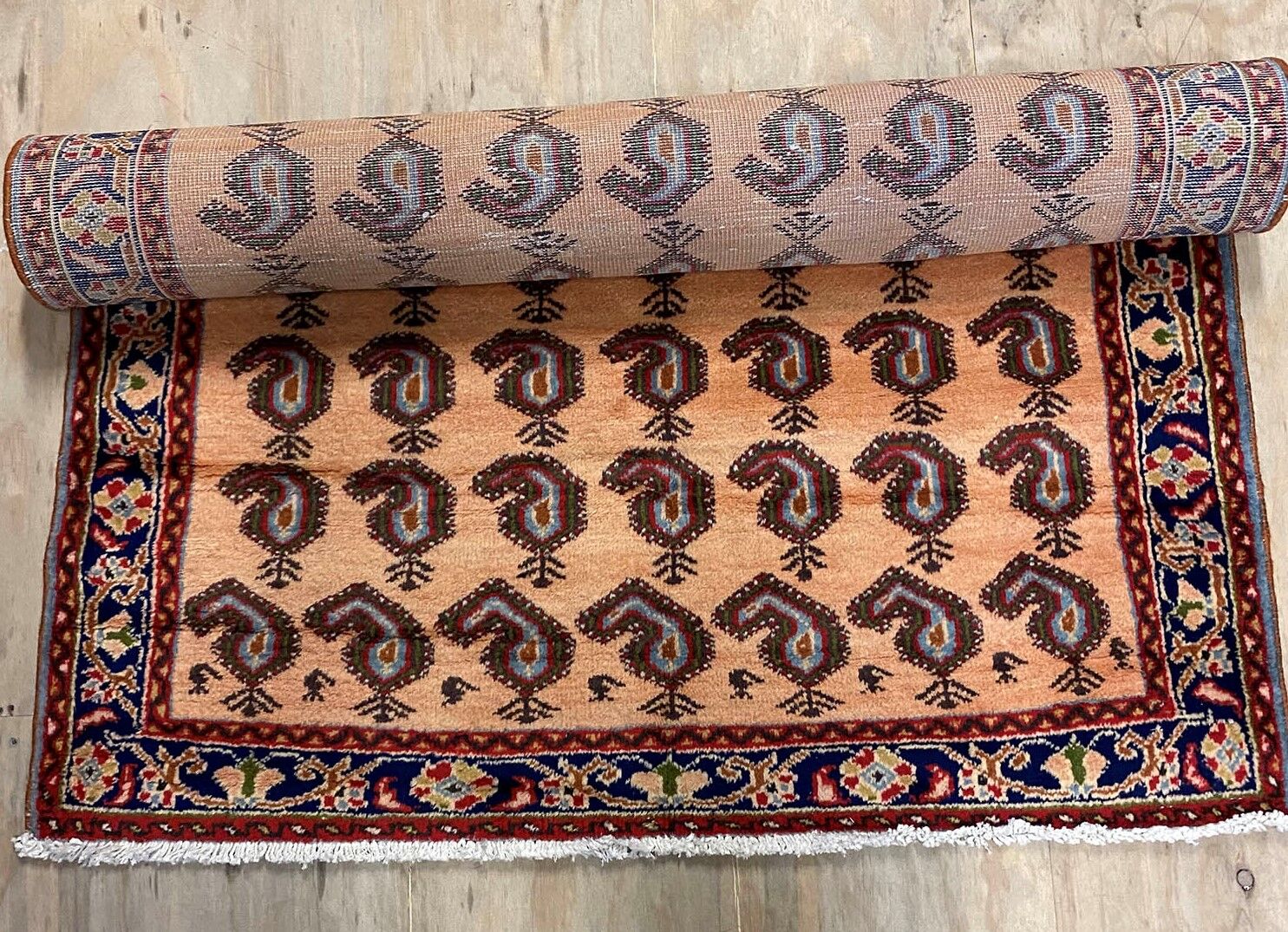 3x1M Persian Hamadan (Boteh) - Image 7