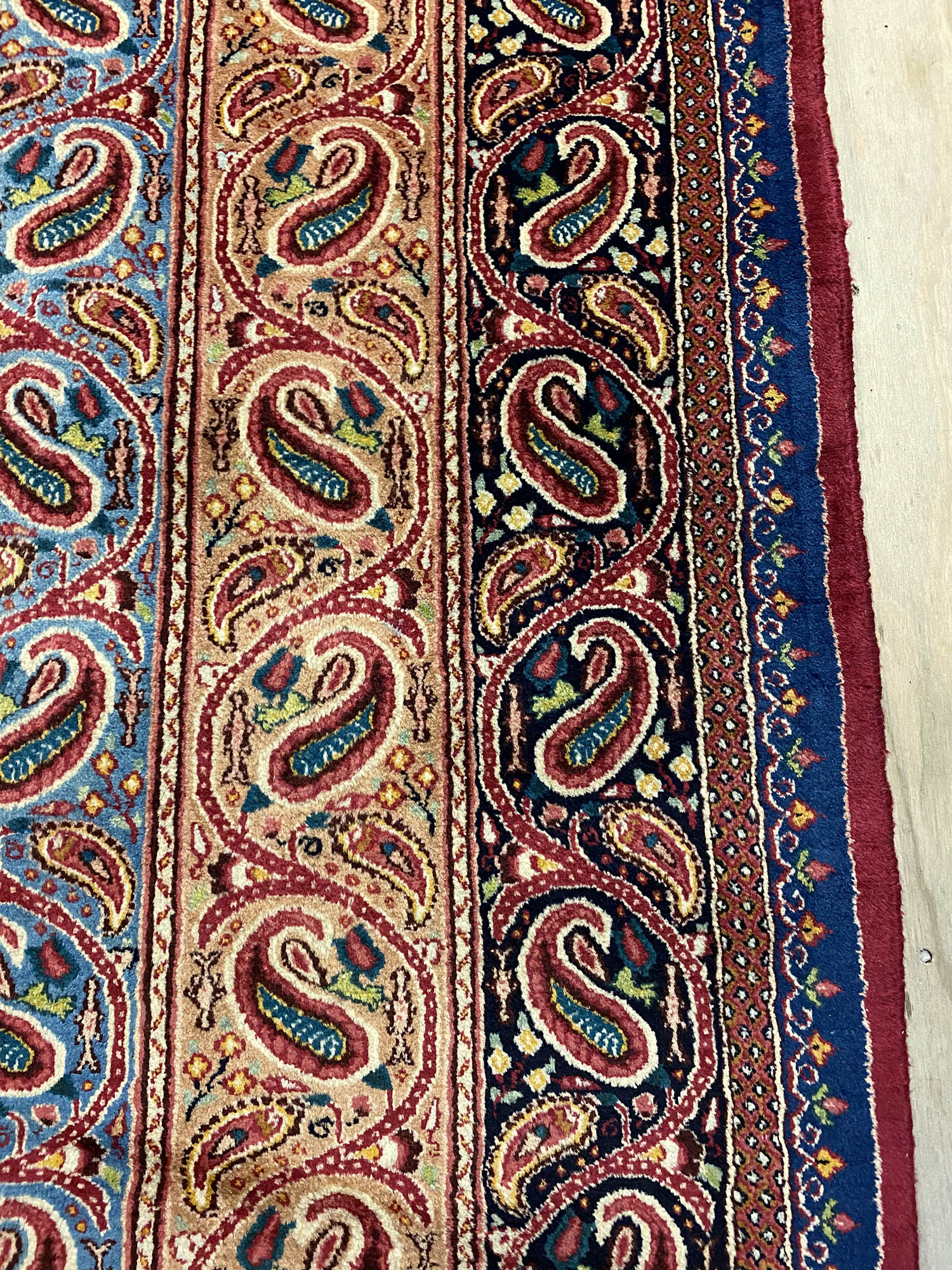 6.7 Antique Signed Mood Persian Runner (90 years old) - Image 5