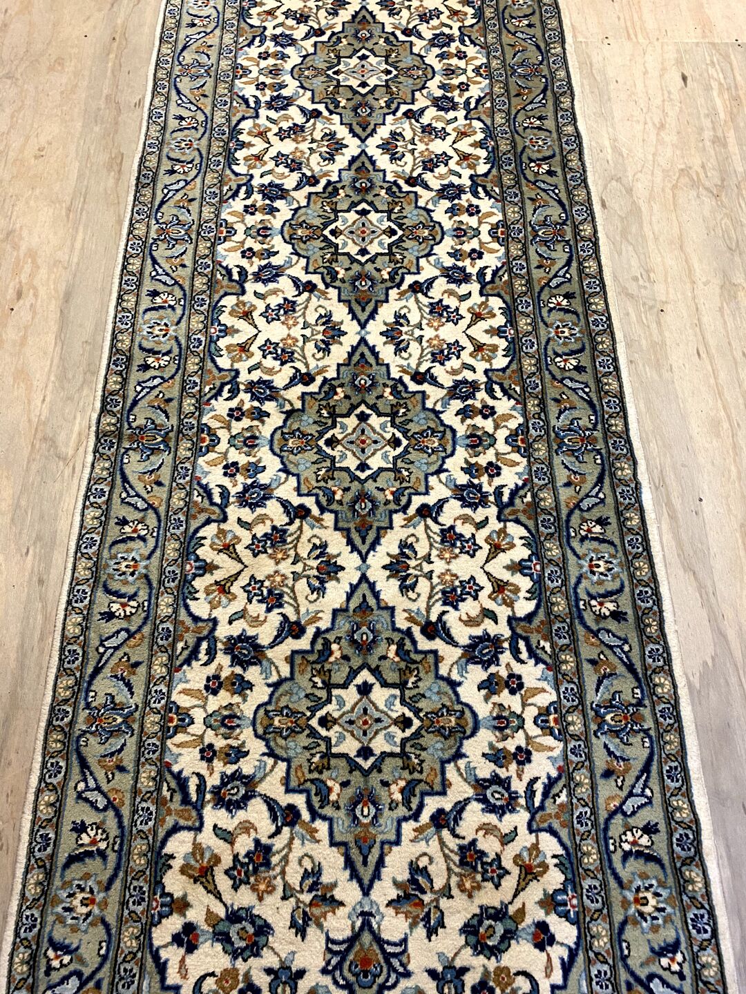 4M Traditional Kashan Runner - Image 2