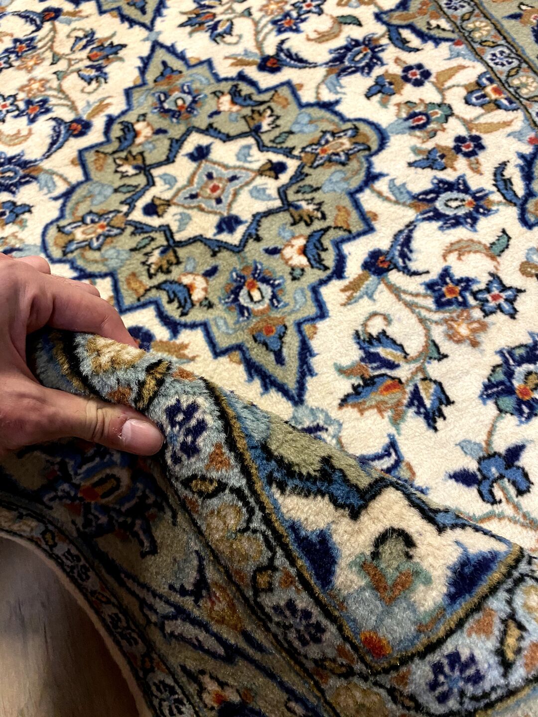 4M Traditional Kashan Runner - Image 5