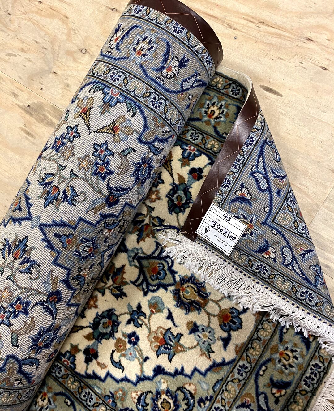 4M Traditional Kashan Runner - Image 8