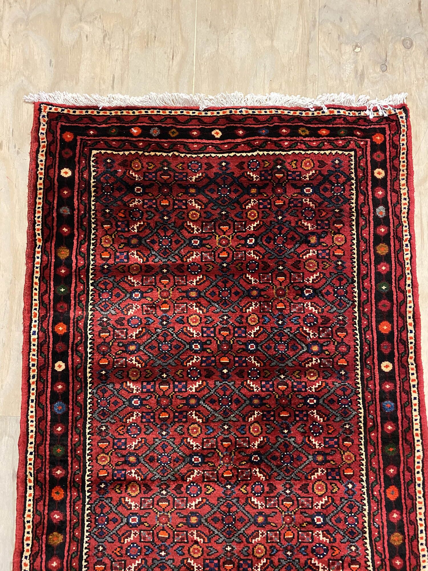 5.1M Hamedan Persian Runner (Hosseinabad) - Image 6
