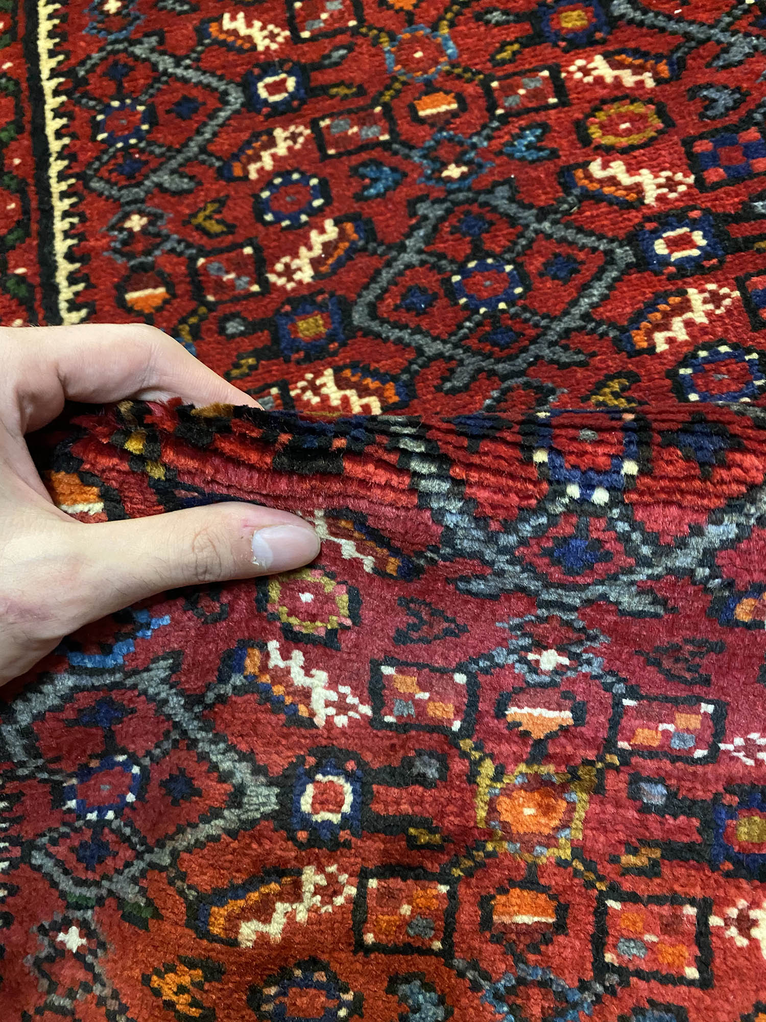 5.1M Hamedan Persian Runner (Hosseinabad) - Image 4