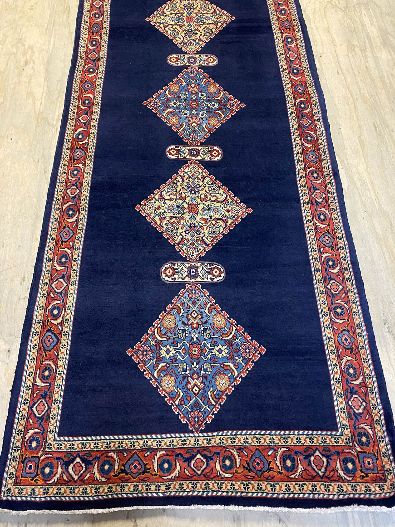 Masterpiece 4M fine Persian Sarough Runner - Image 10