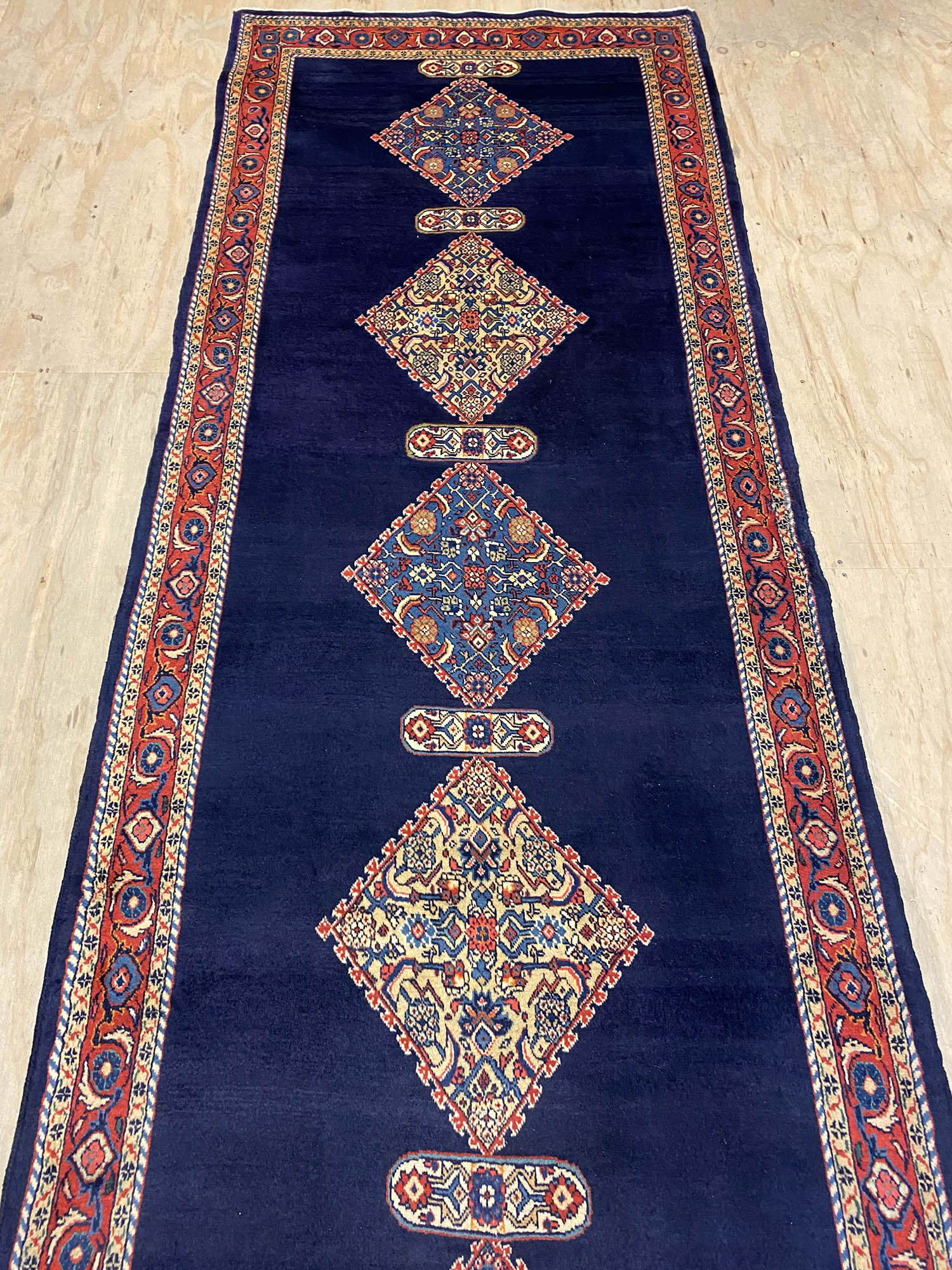 Masterpiece 4M fine Persian Sarough Runner - Image 11