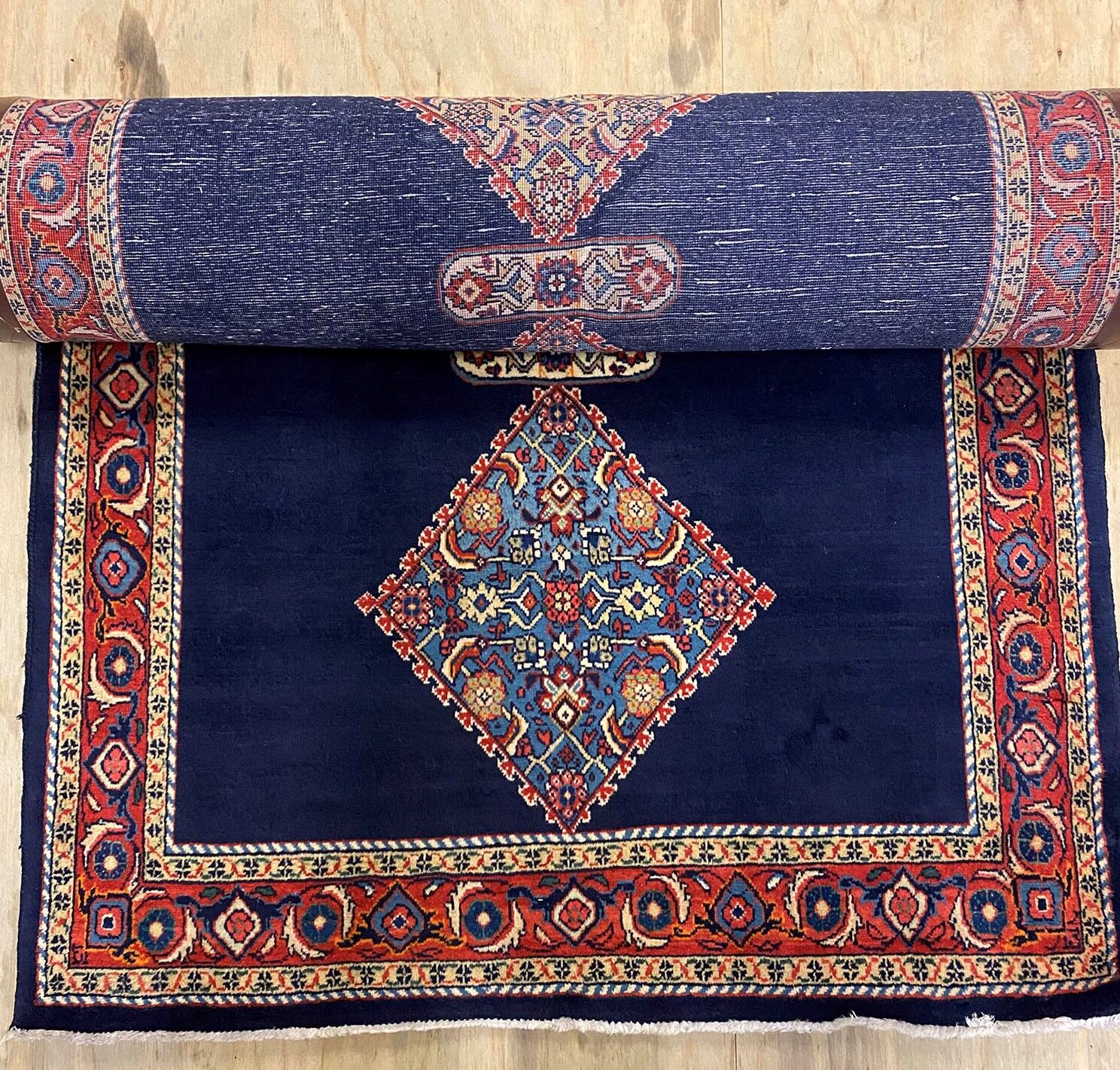 Masterpiece 4M fine Persian Sarough Runner - Image 8