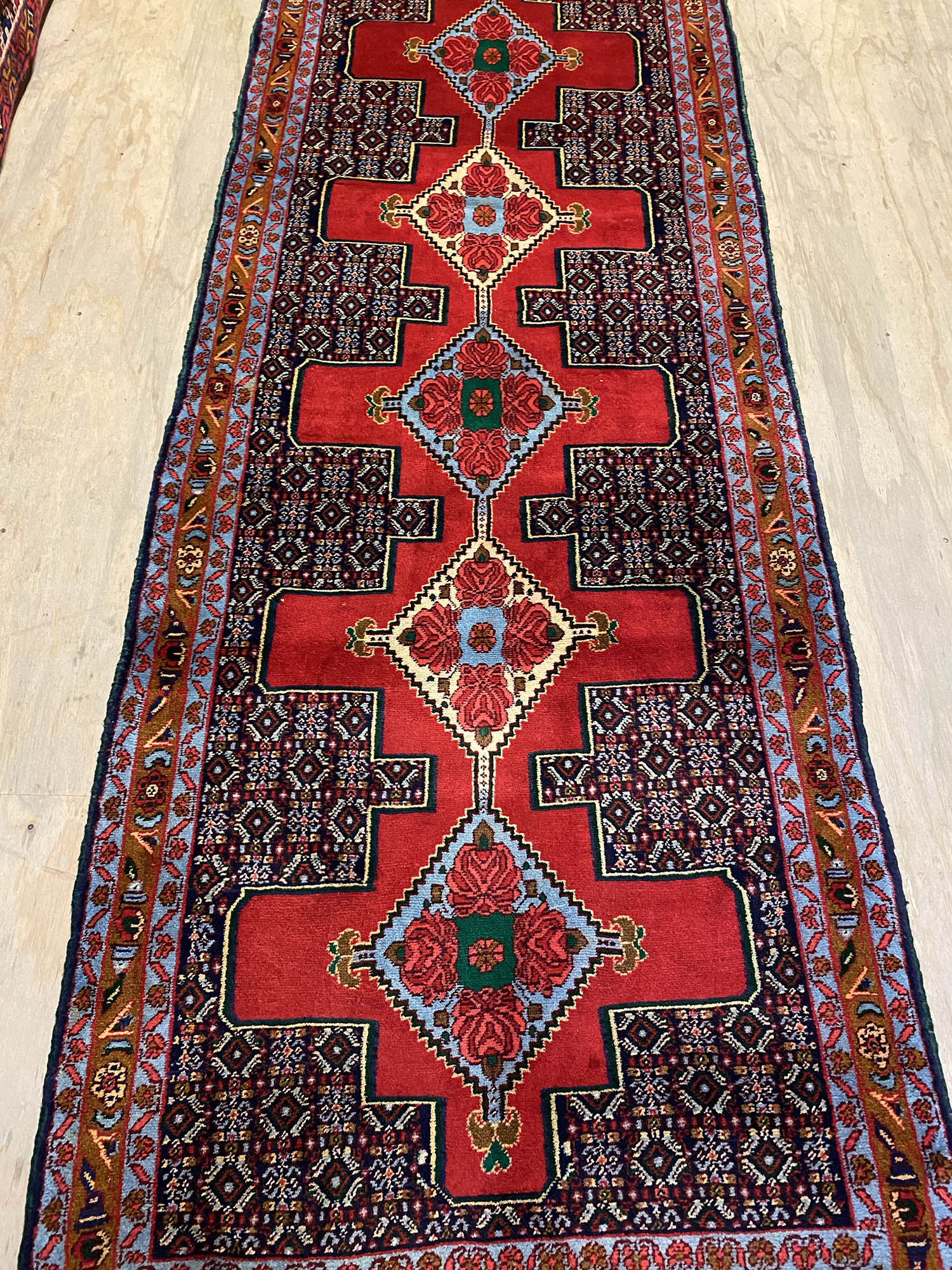 4M Kurdi Sanandaj Persian Runner - Image 10