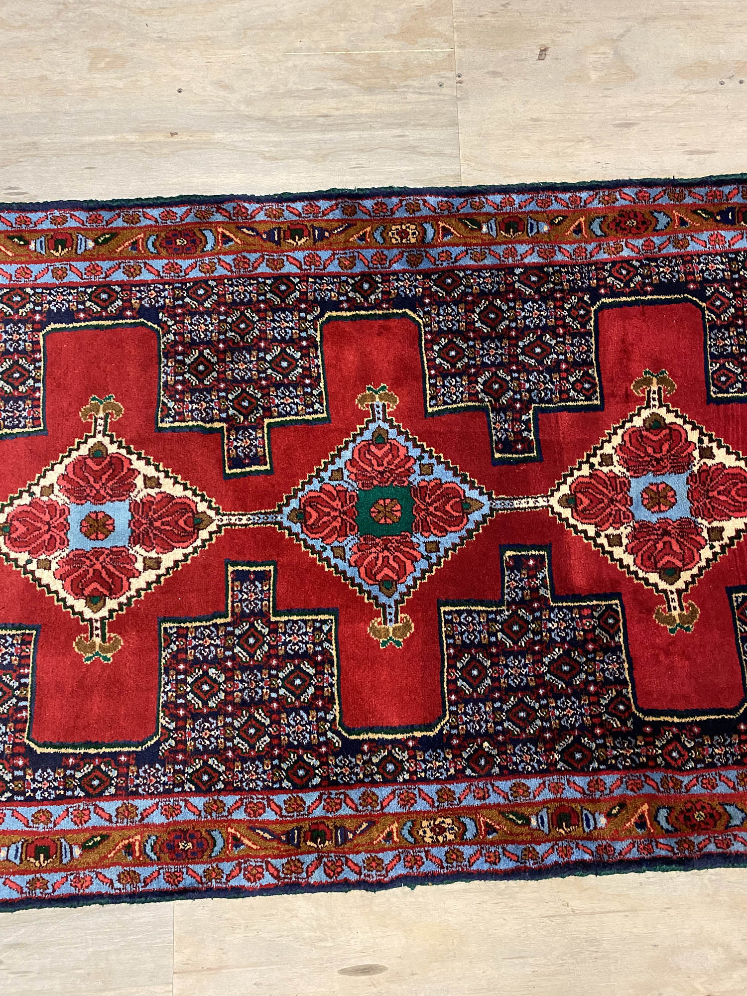 4M Kurdi Sanandaj Persian Runner - Image 3
