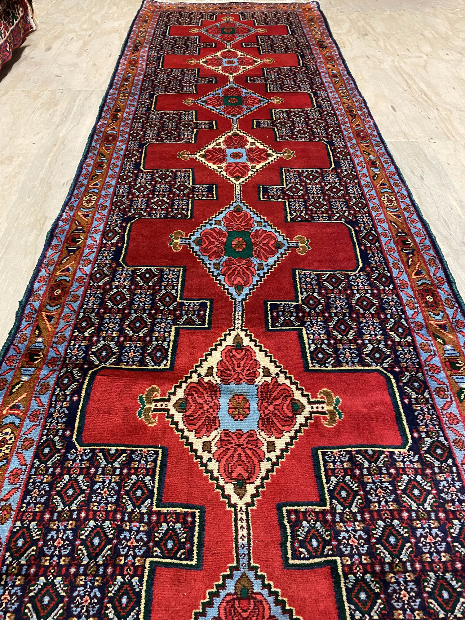 4M Kurdi Sanandaj Persian Runner - Image 4