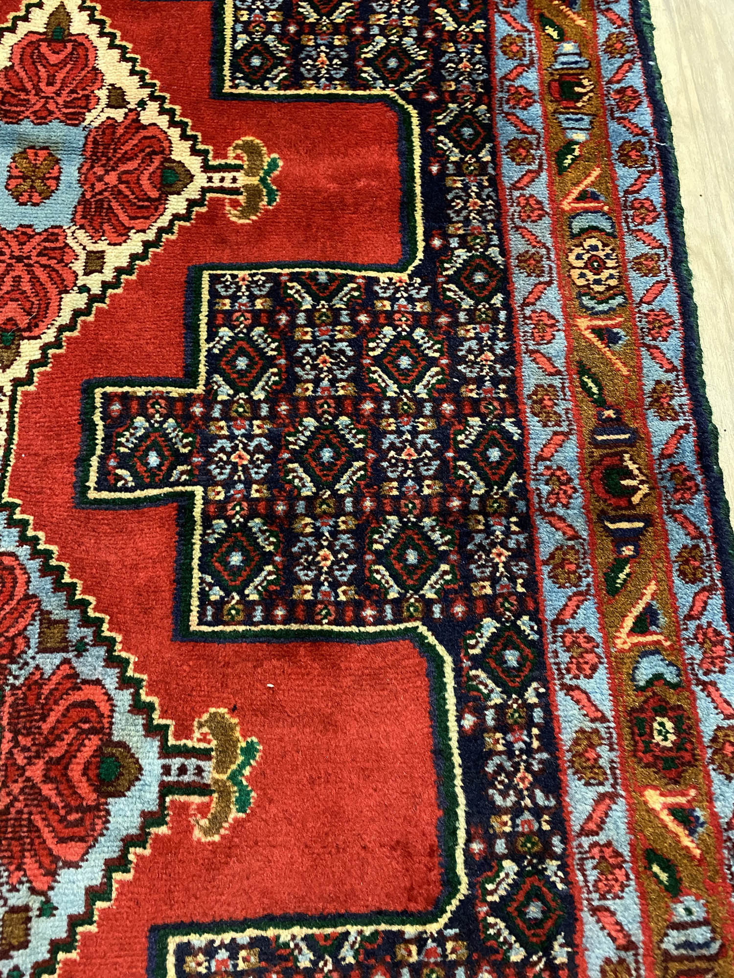 4M Kurdi Sanandaj Persian Runner - Image 5