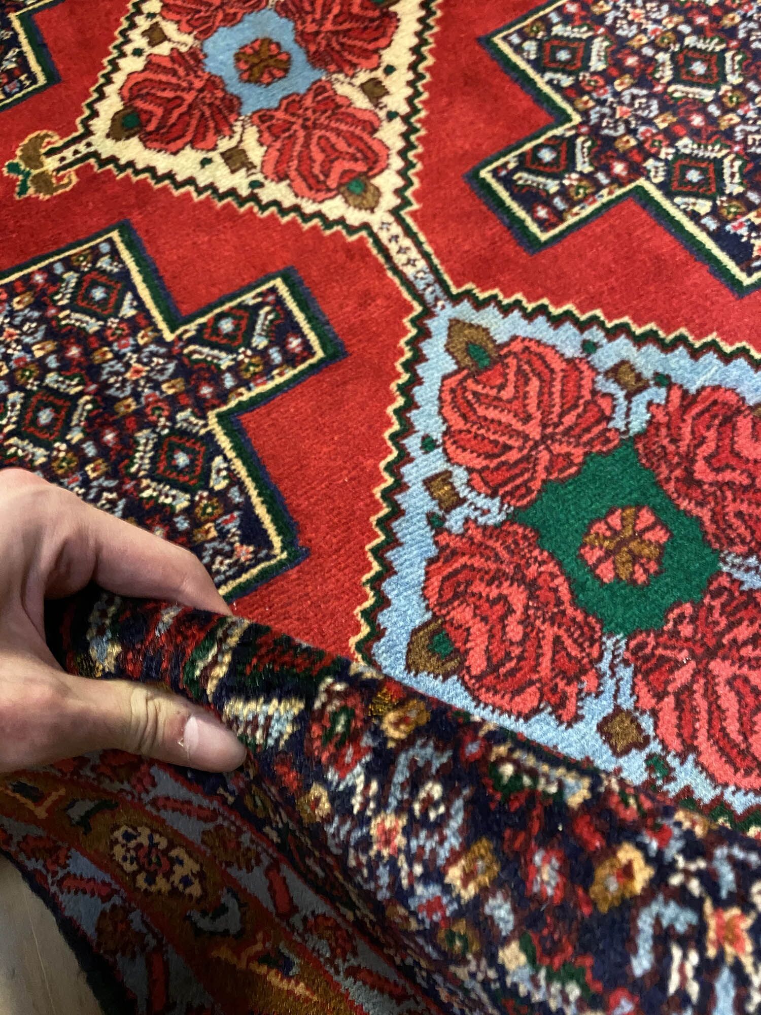 4M Kurdi Sanandaj Persian Runner - Image 7