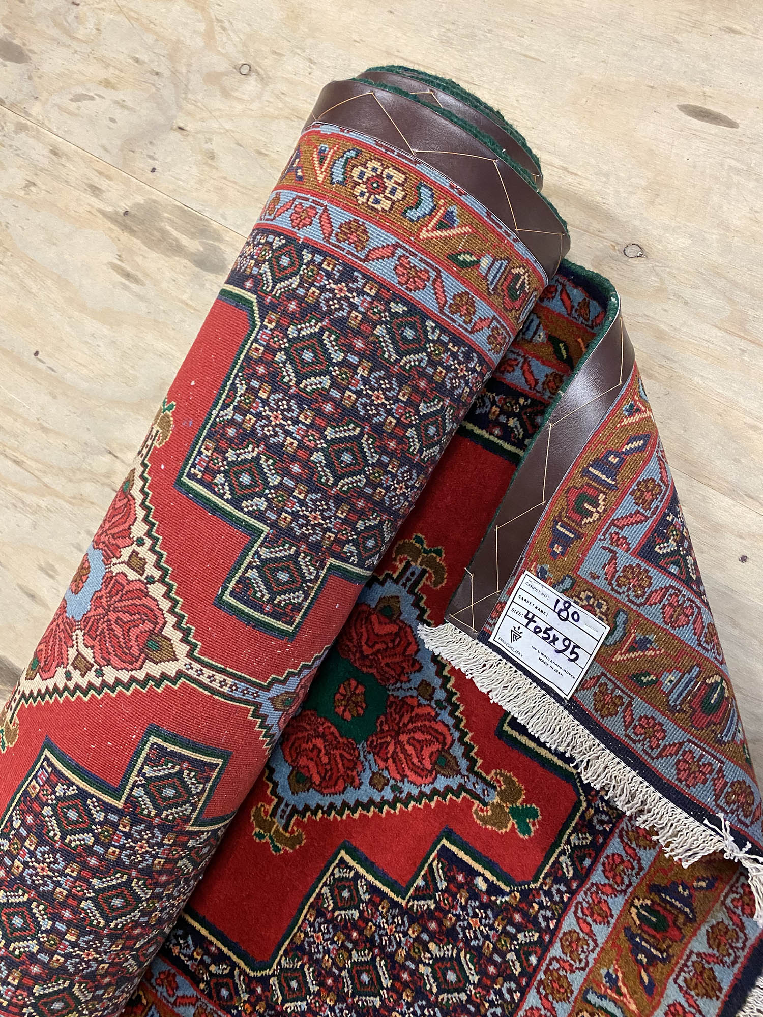 4M Kurdi Sanandaj Persian Runner - Image 9