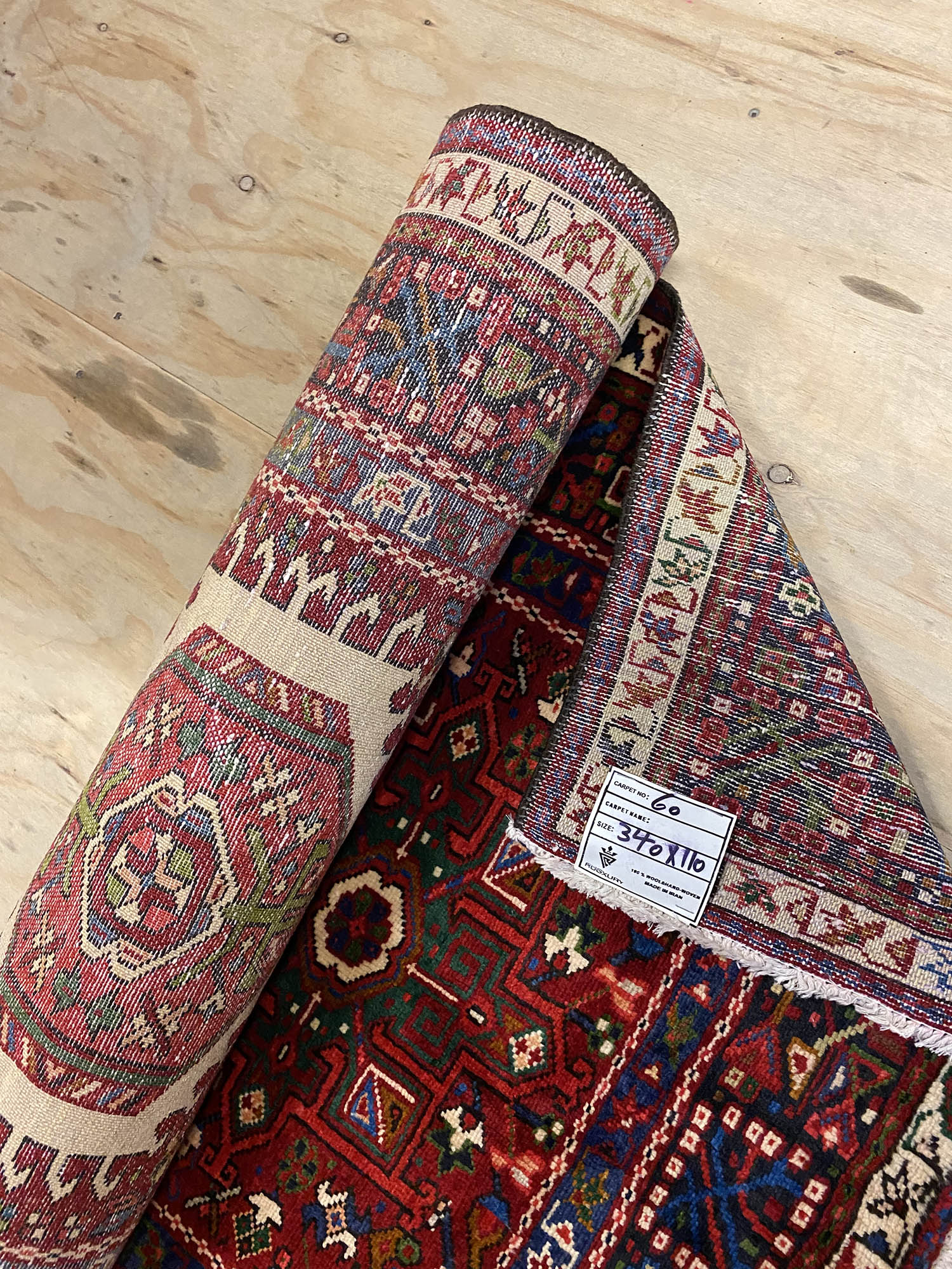 3.4M Tribal Qarajeh Runner - Image 10