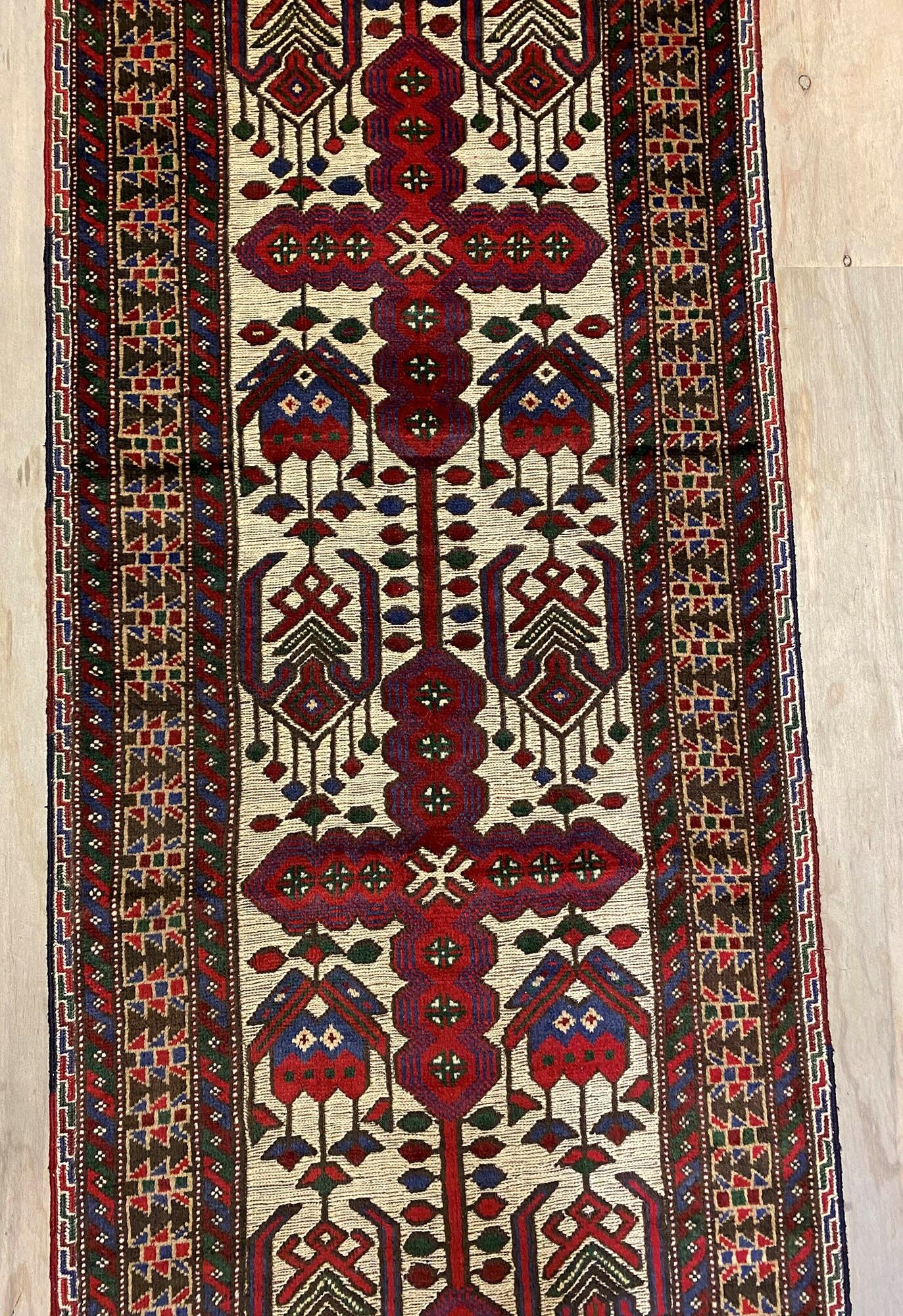 3.8M Antique Sirjan Persian Runner - Image 6