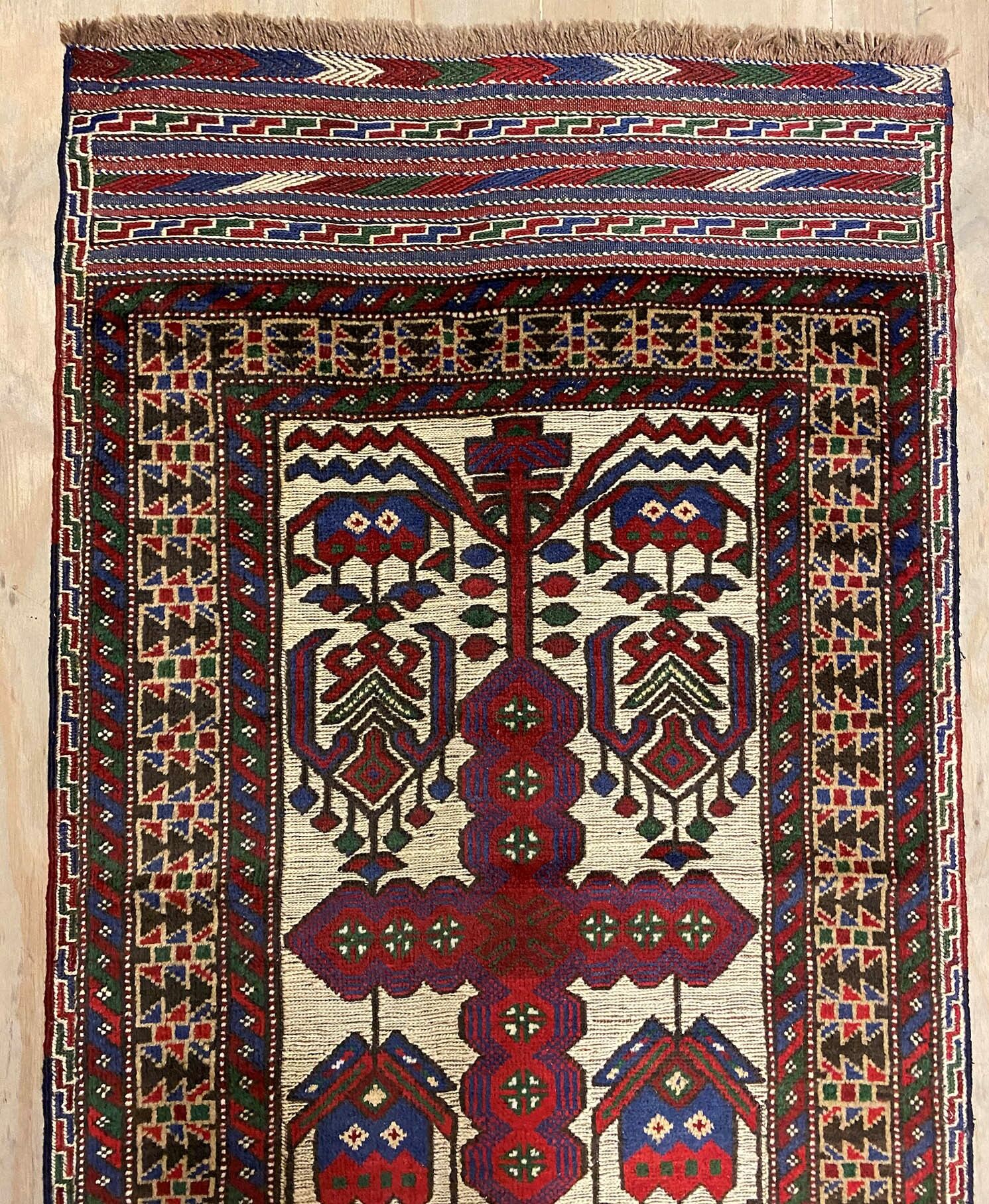 3.8M Antique Sirjan Persian Runner