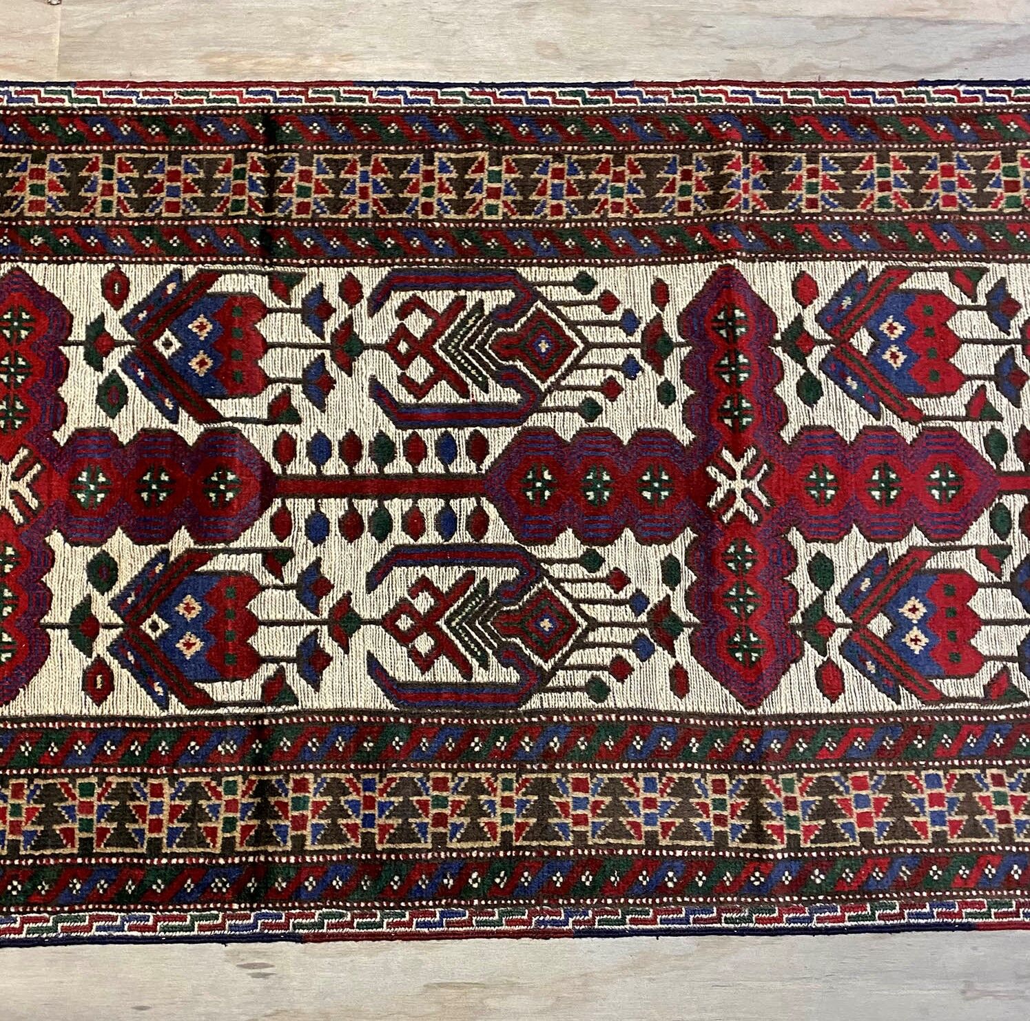 3.8M Antique Sirjan Persian Runner - Image 3