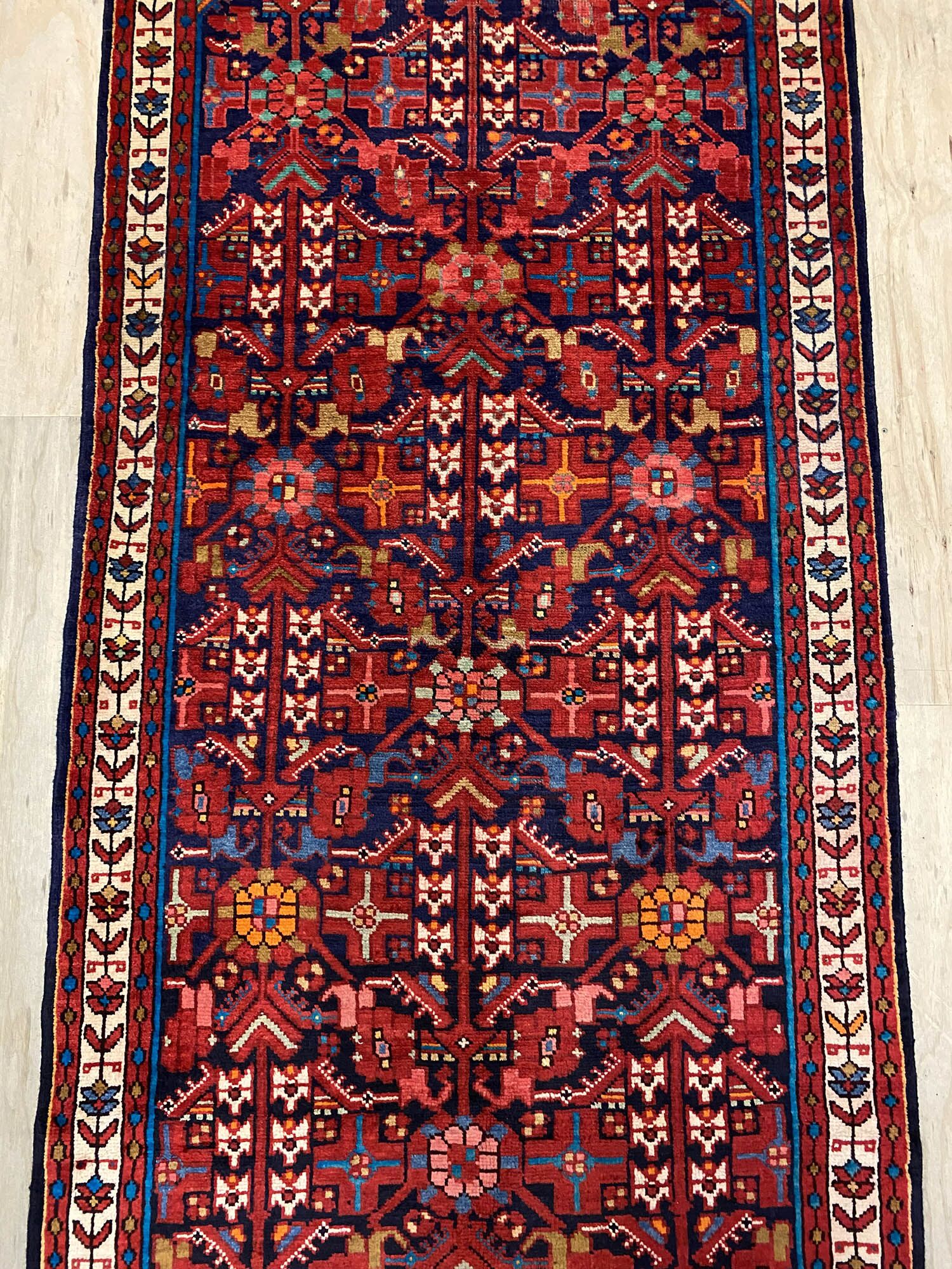 Fine 3 m Hamedan Persian Runner (Malayer) - Image 4