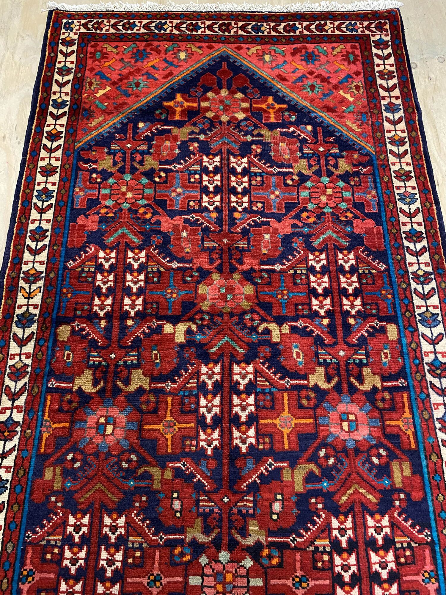 Fine 3 m Hamedan Persian Runner (Malayer)