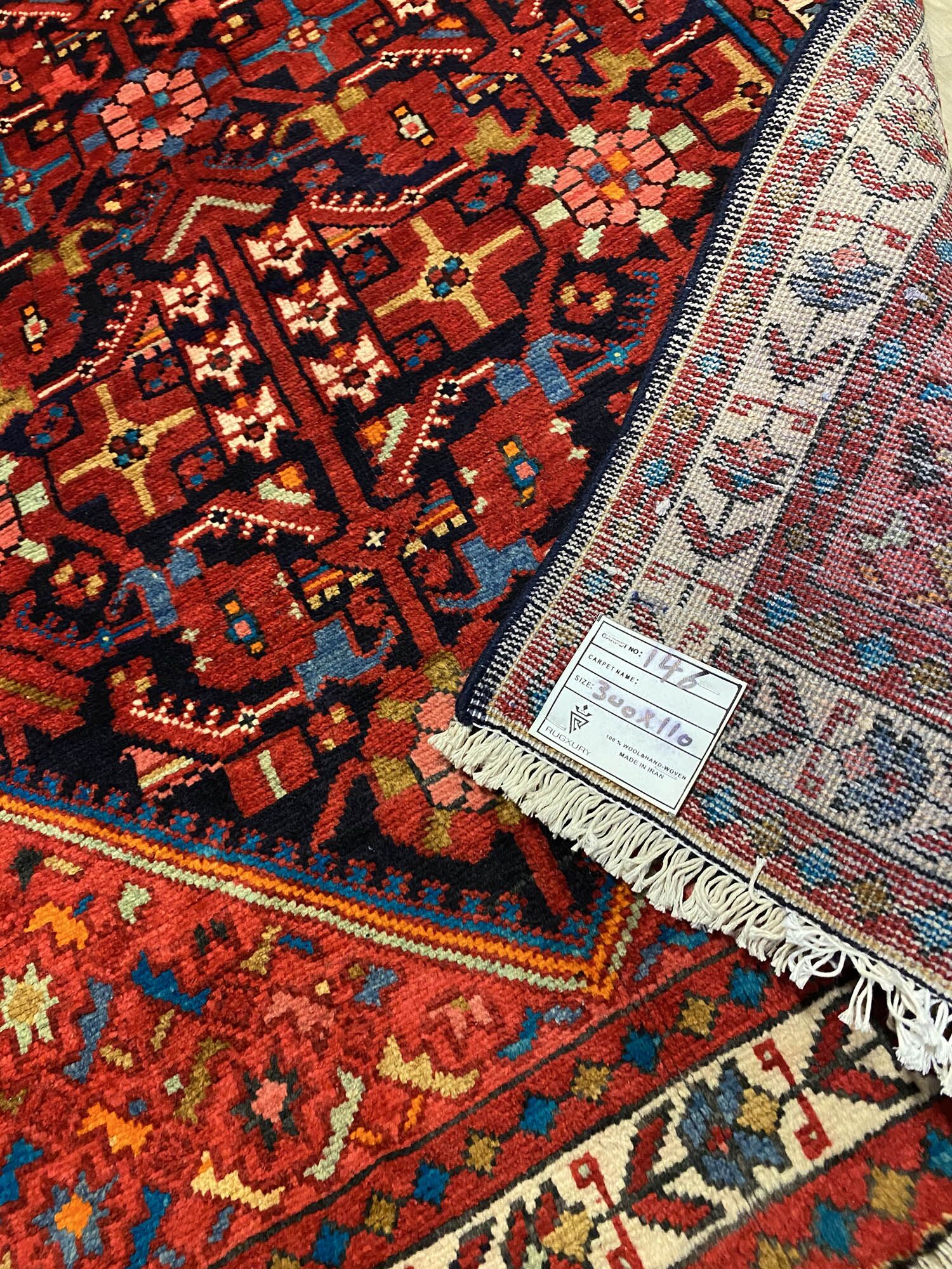 Fine 3 m Hamedan Persian Runner (Malayer) - Image 10
