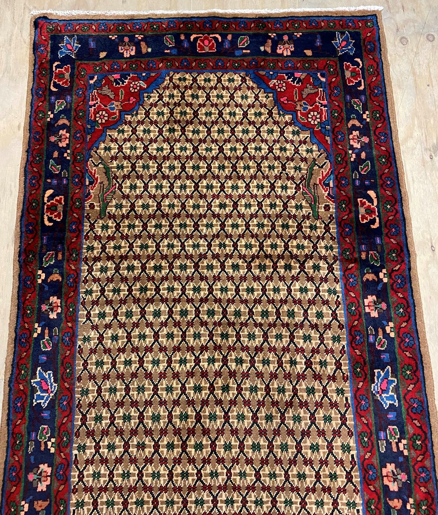 2.7M Persian Koliai Kurdish Runner Rug - Image 4