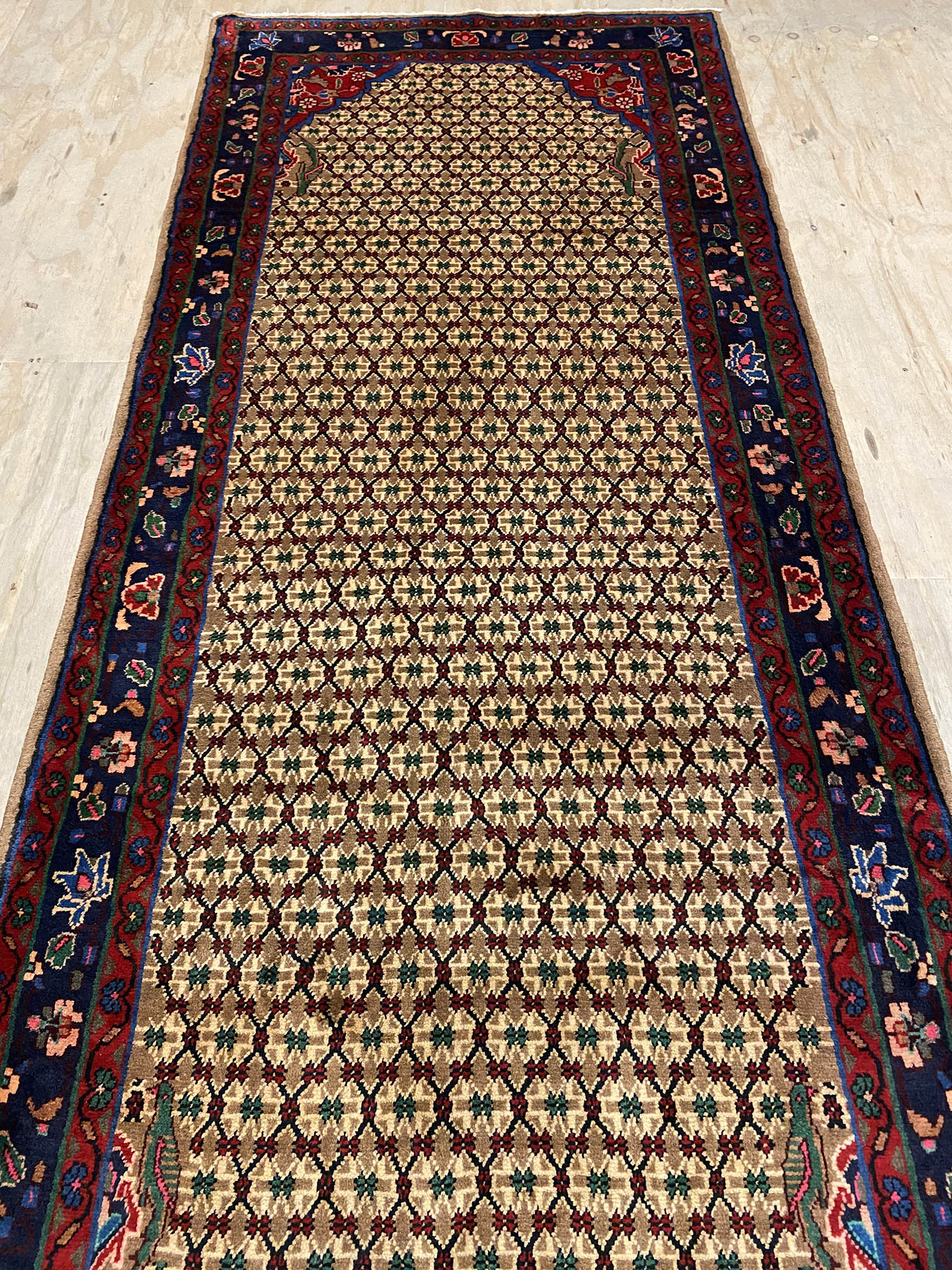 2.7M Persian Koliai Kurdish Runner Rug - Image 5