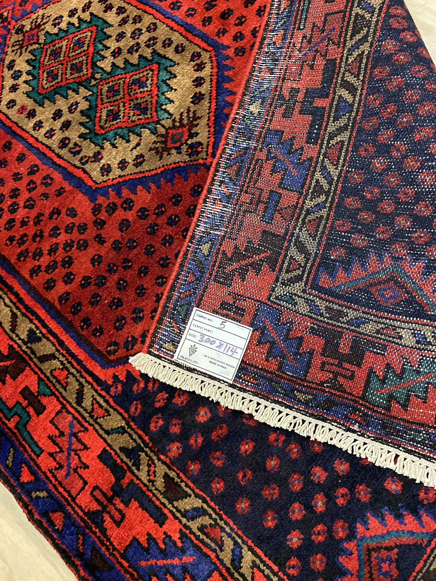 3M Hamedan Persian Runner - Image 7
