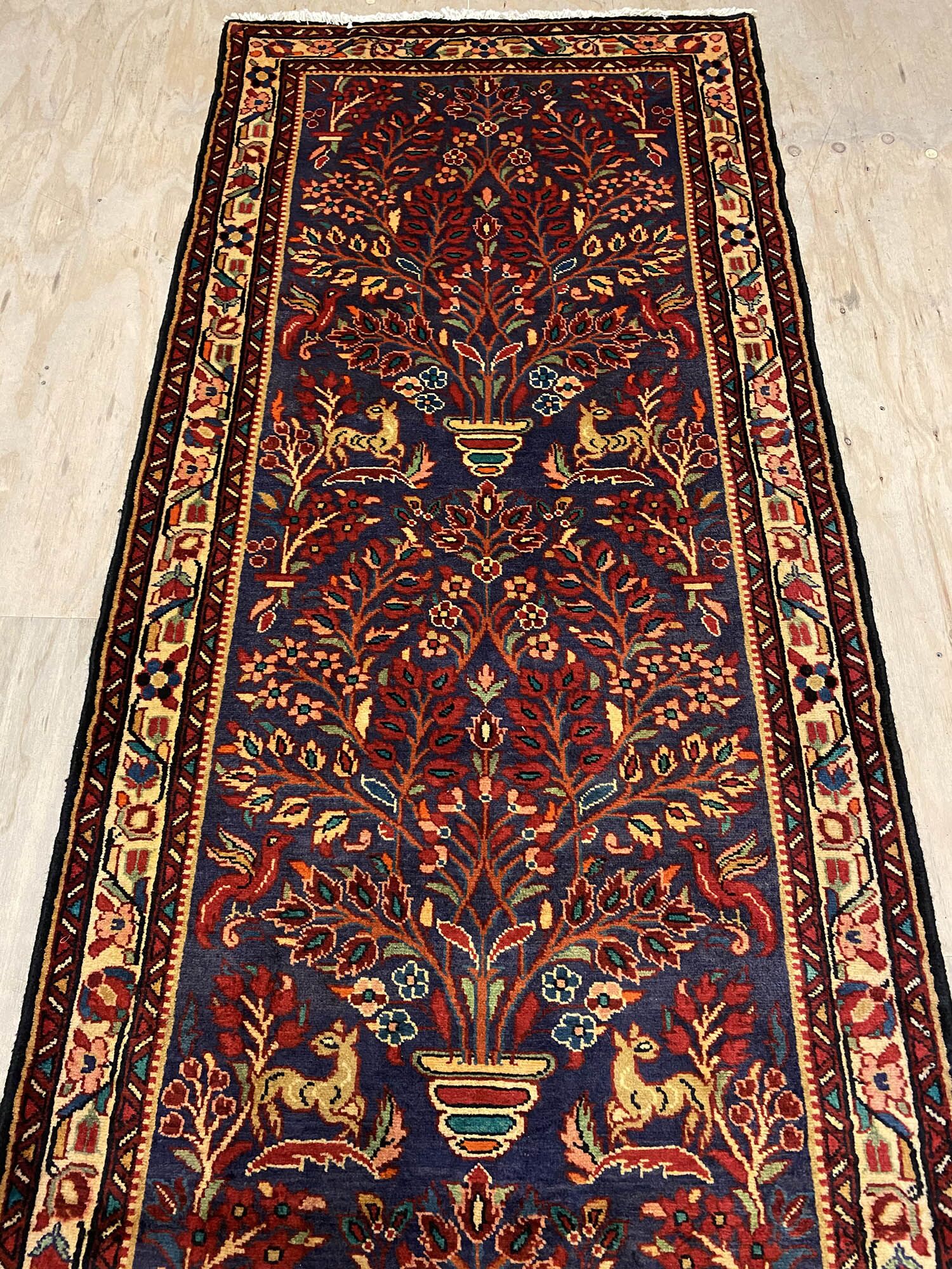 Fine 3.8M Hamedan Persian Runner - Image 3