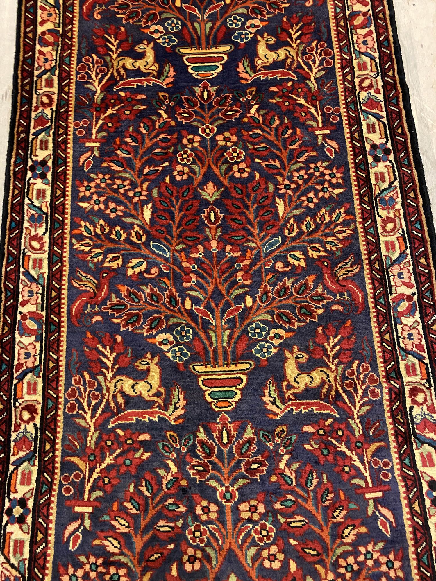 Fine 3.8M Hamedan Persian Runner - Image 4