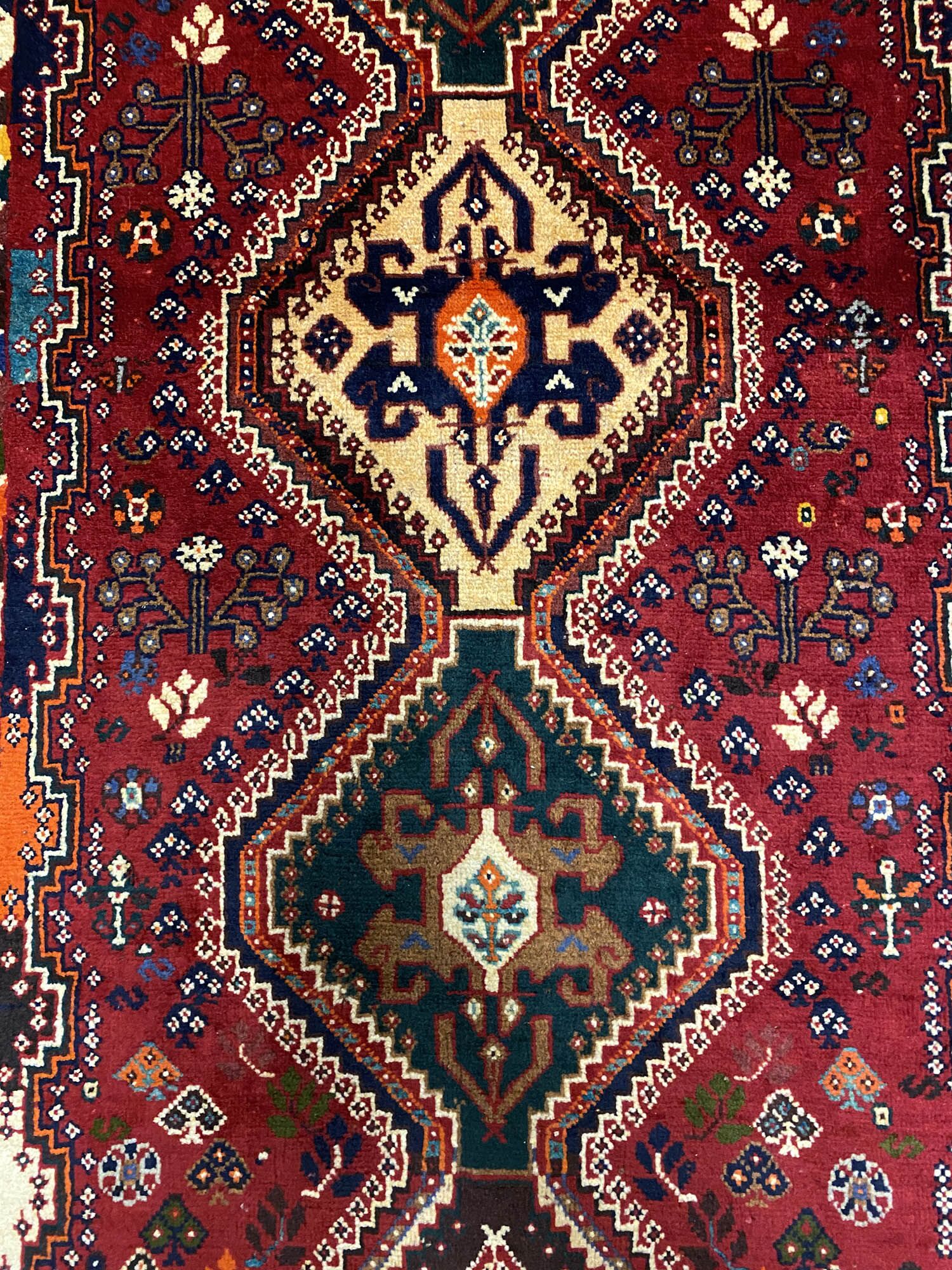 3M Qashghai Shiraz Persian Runner - Image 2
