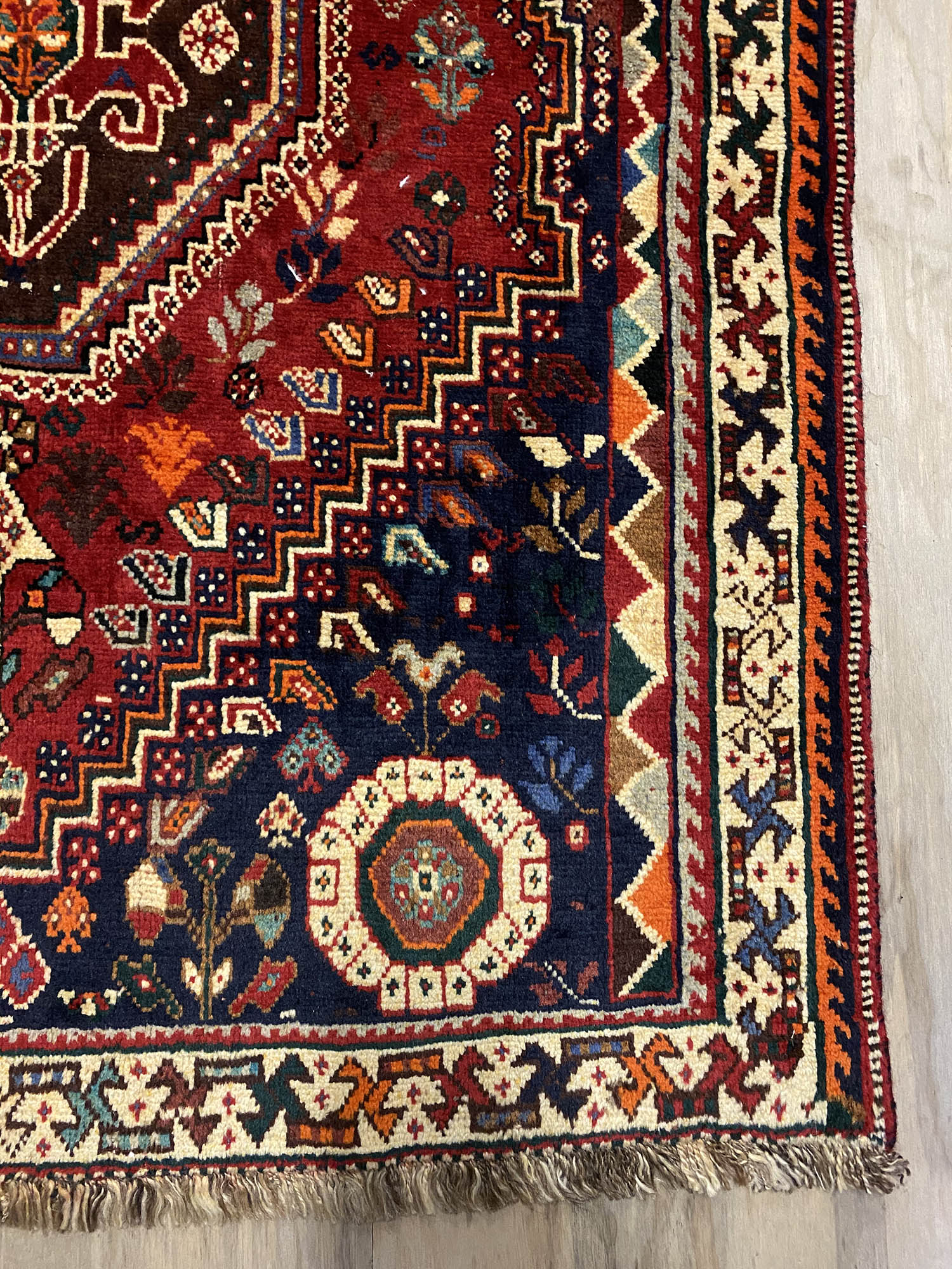 3M Qashghai Shiraz Persian Runner - Image 3
