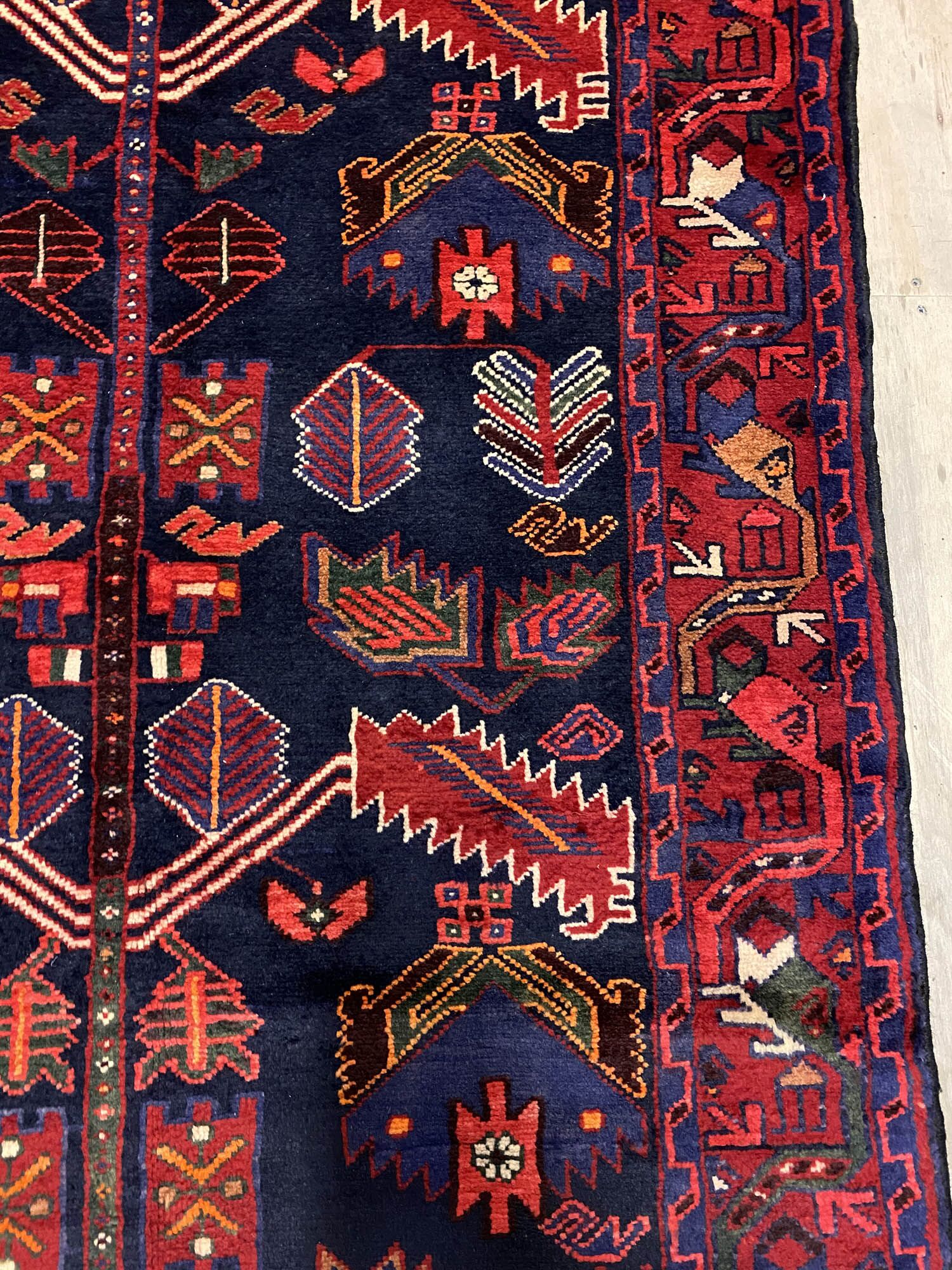 Fine 3M Hamedan Persian Runner - Image 7