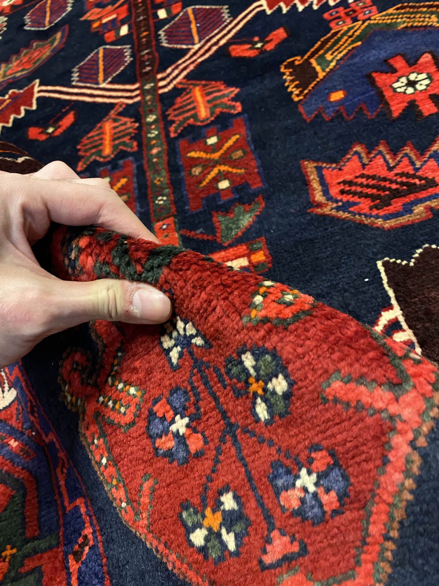 Fine 3M Hamedan Persian Runner - Image 9