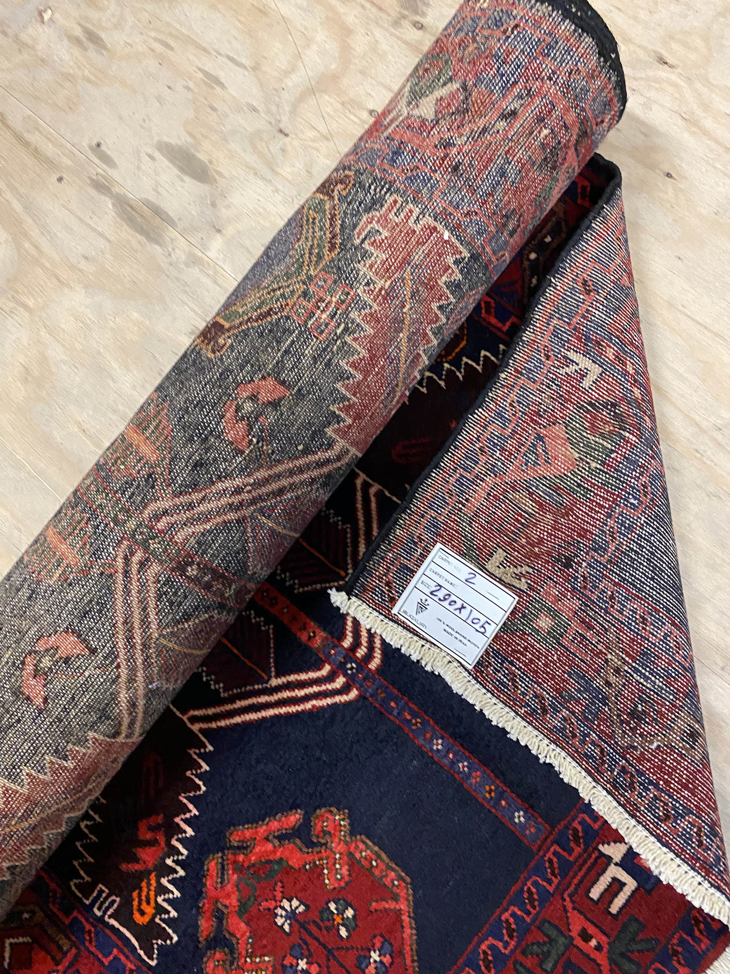 Fine 3M Hamedan Persian Runner - Image 12