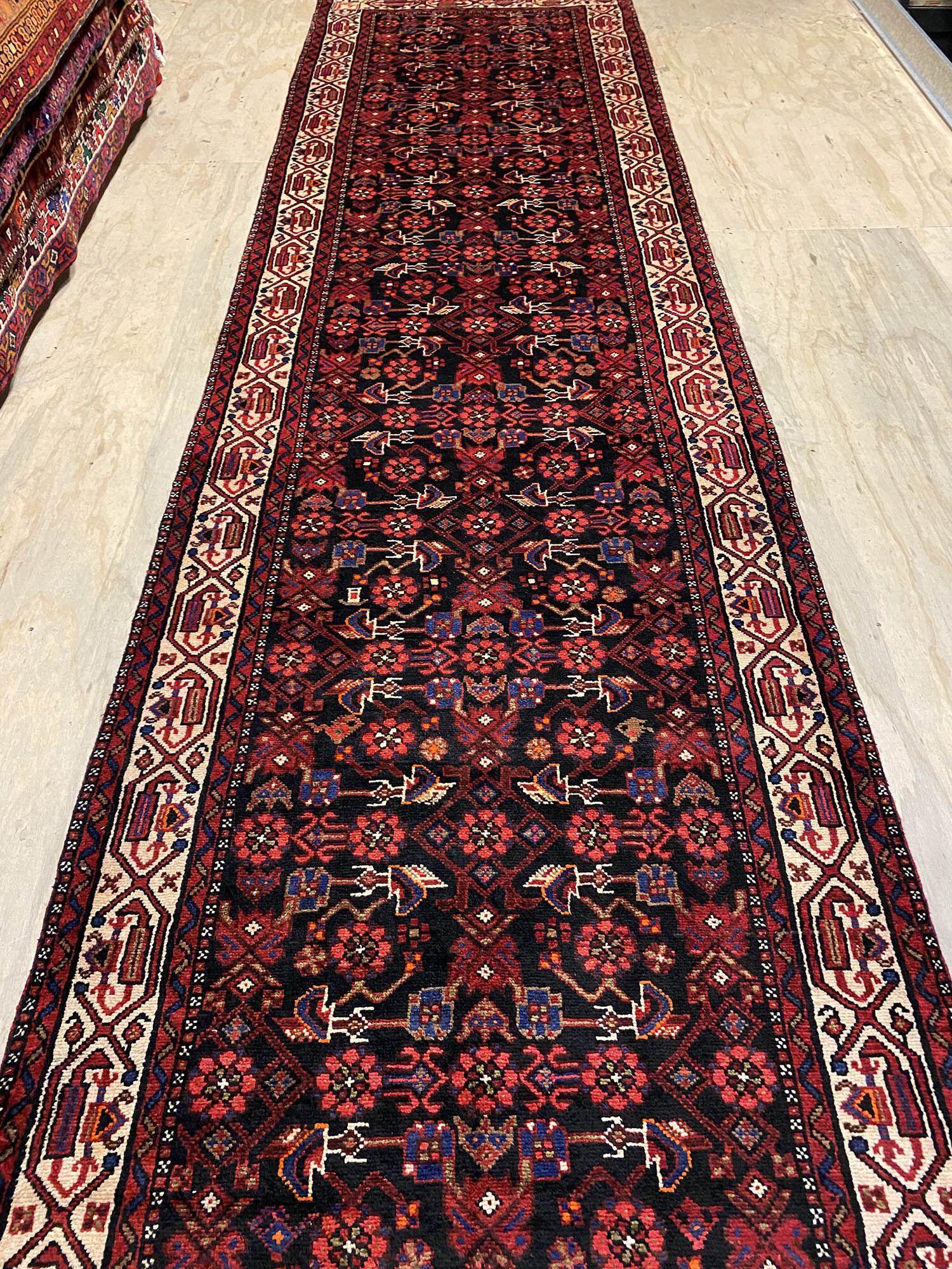 Fine 4M Hamedan Persian Runner (Malayer) - Image 3