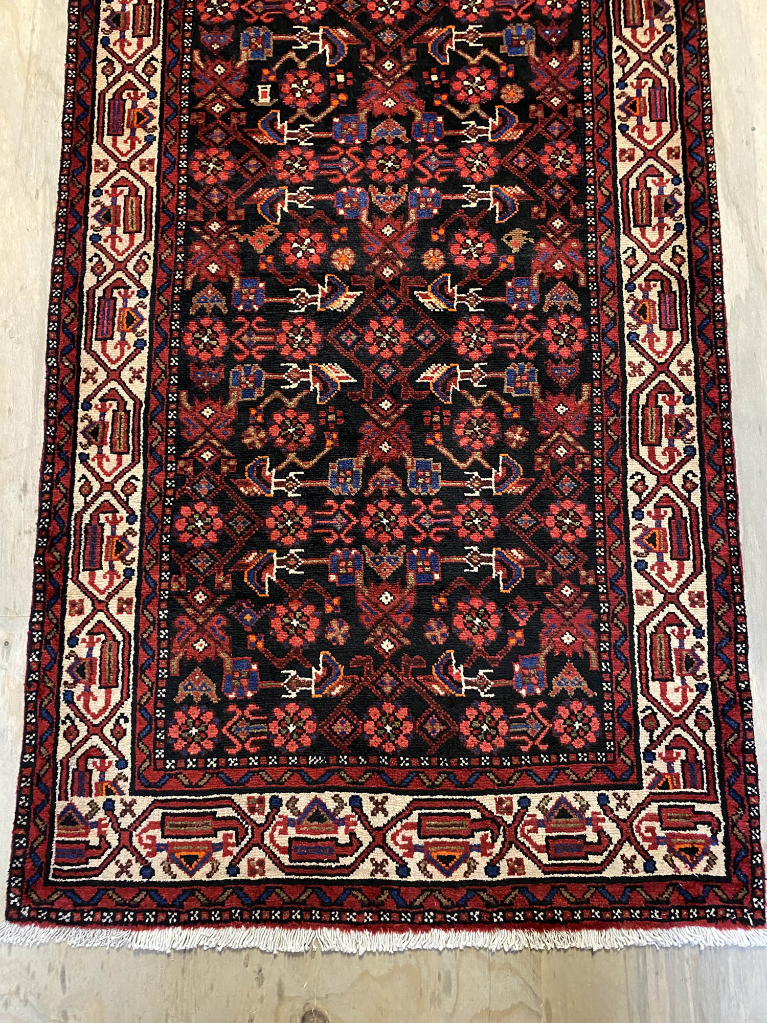 Fine 4M Hamedan Persian Runner (Malayer) - Image 2