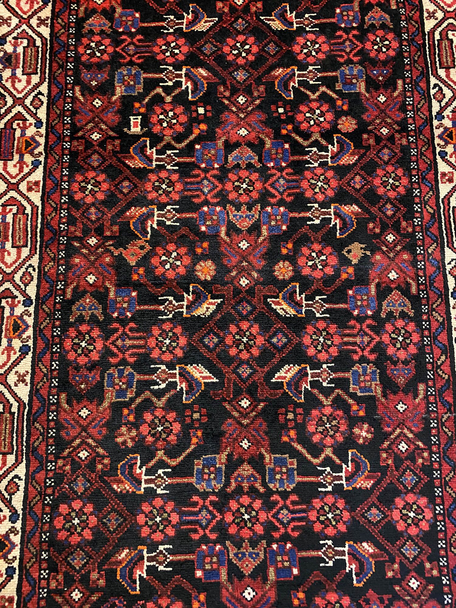Fine 4M Hamedan Persian Runner (Malayer) - Image 9