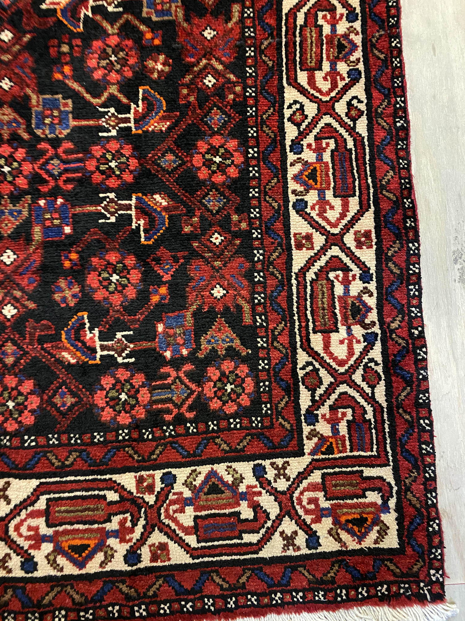 Fine 4M Hamedan Persian Runner (Malayer) - Image 7