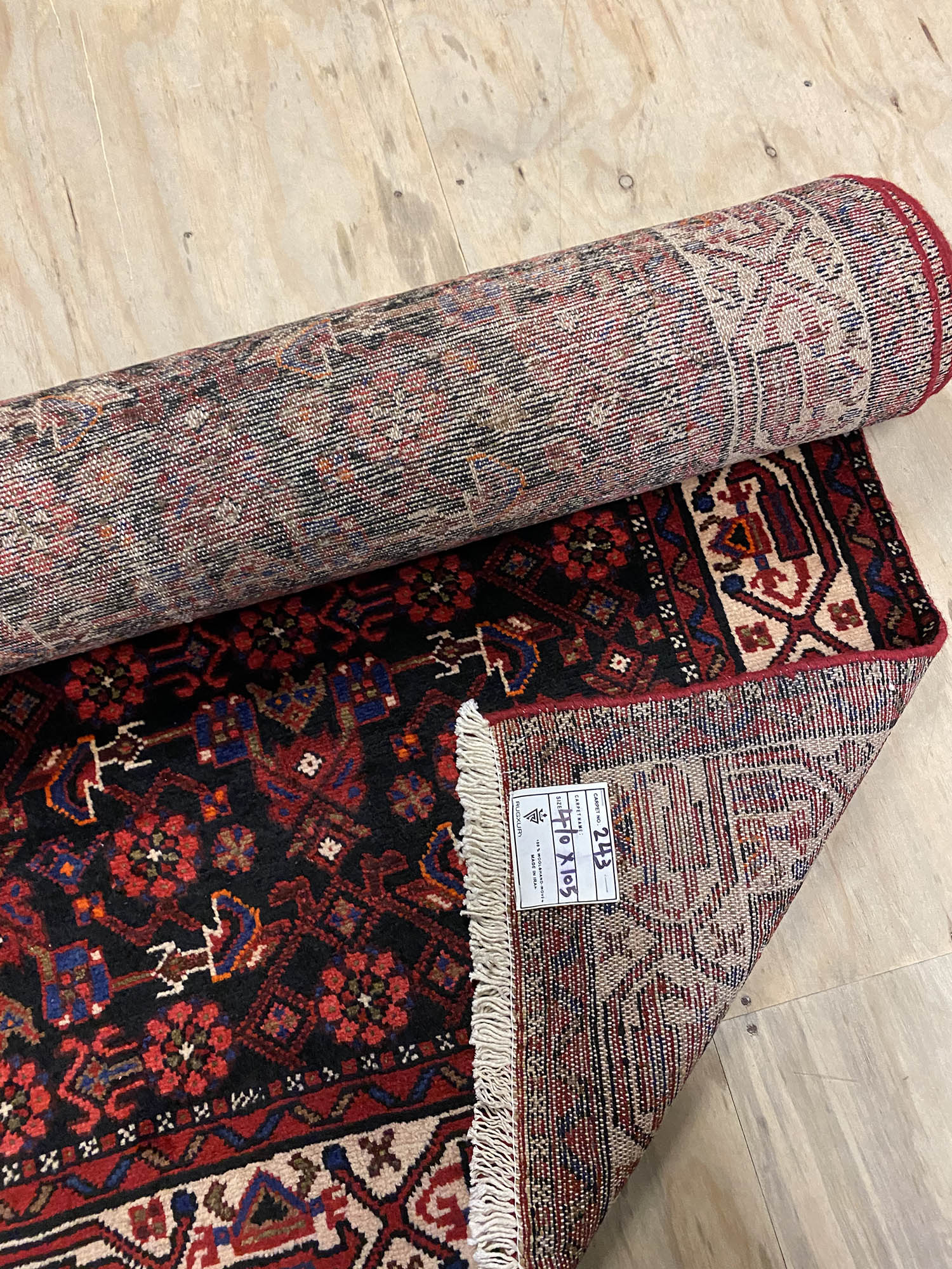 Fine 4M Hamedan Persian Runner (Malayer) - Image 6